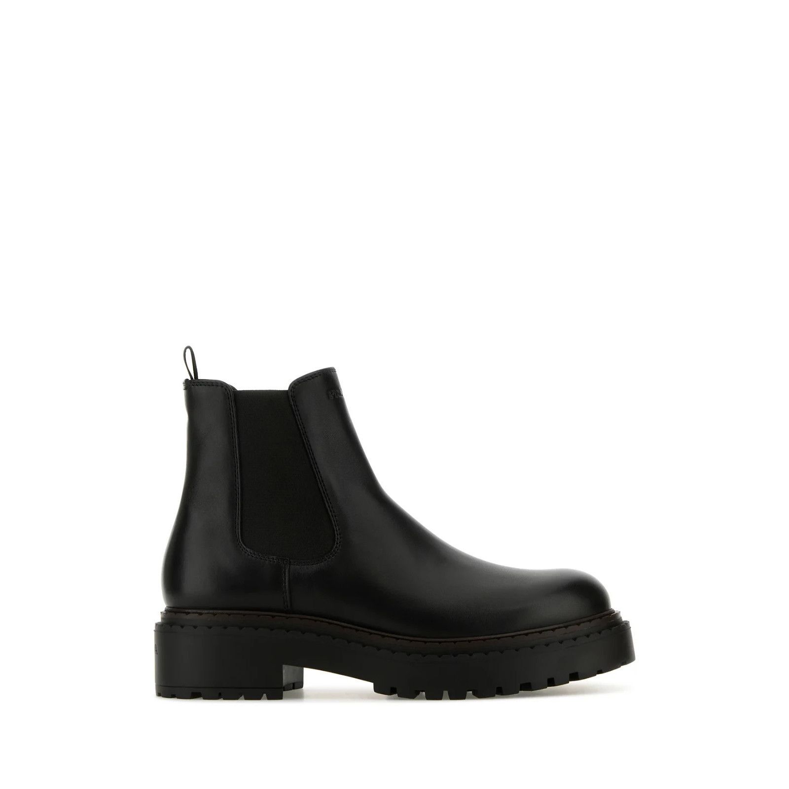 Prada PRADA Black Leather Ankle Boots New And Authentic (Men's siz Size US 8.5 / EU 41-42 - 1 Thumbnail