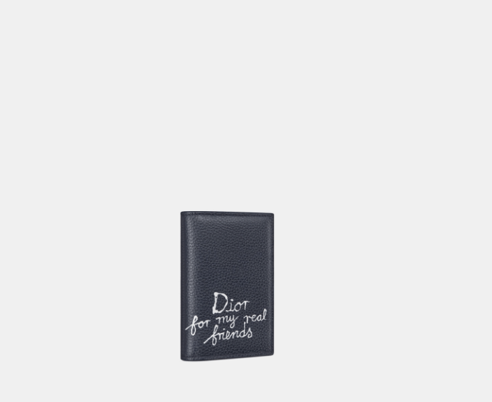 Dior o1w1db10825 Size : OS / 2ESCH1 Card Holder in Navy Blue | Grailed