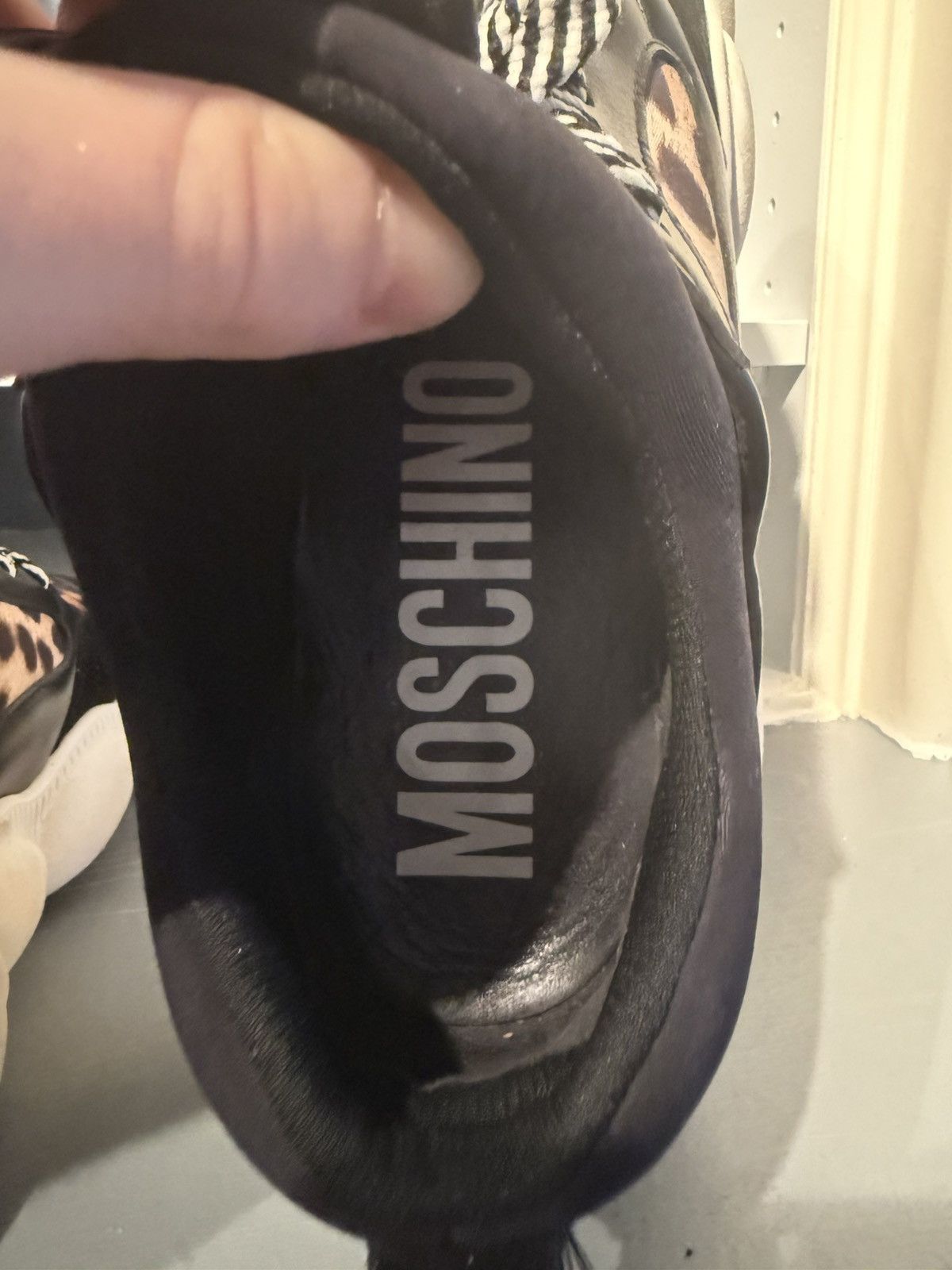 Moschino Moschino Leopard Print Sneakers Size 43 (10) Size US 10 / EU 43 - 7 Thumbnail