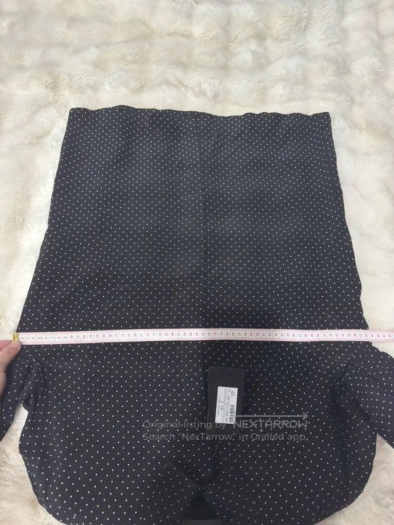 Saint Laurent Paris Saint Laurent Men's Polka Dot Silk Shirt. Size US M / EU 48-50 / 2 - 8 Thumbnail