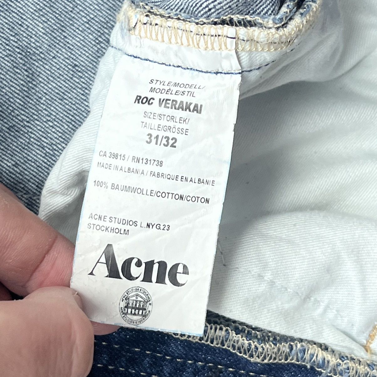 Acne Studios × Designer Acne Studios blue denim pants jeans roc verakai designer Size US 31 - 11 Thumbnail