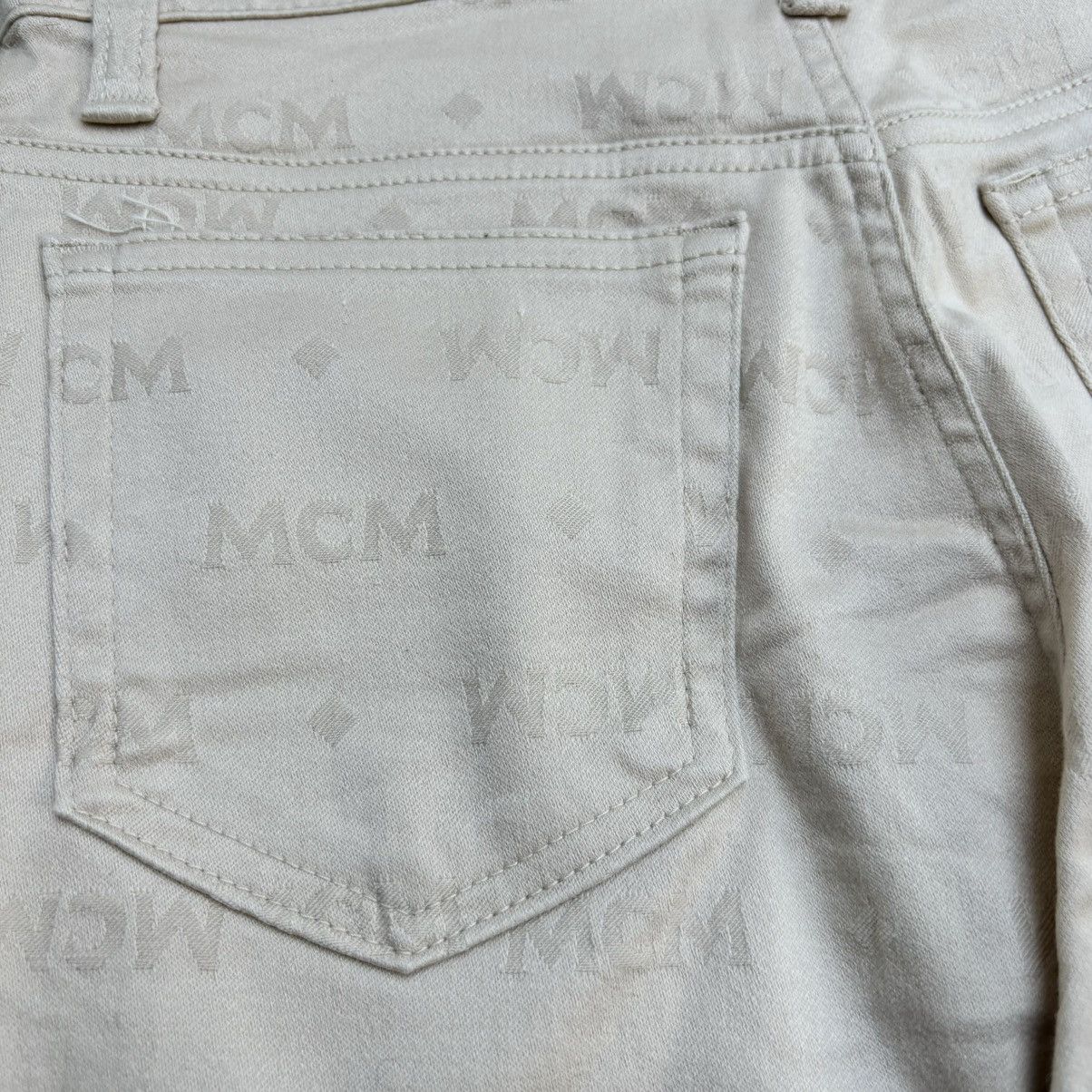 MCM Vintage Mcm Monogram Pants Size 26" / US 2 / IT 38 - 7 Thumbnail