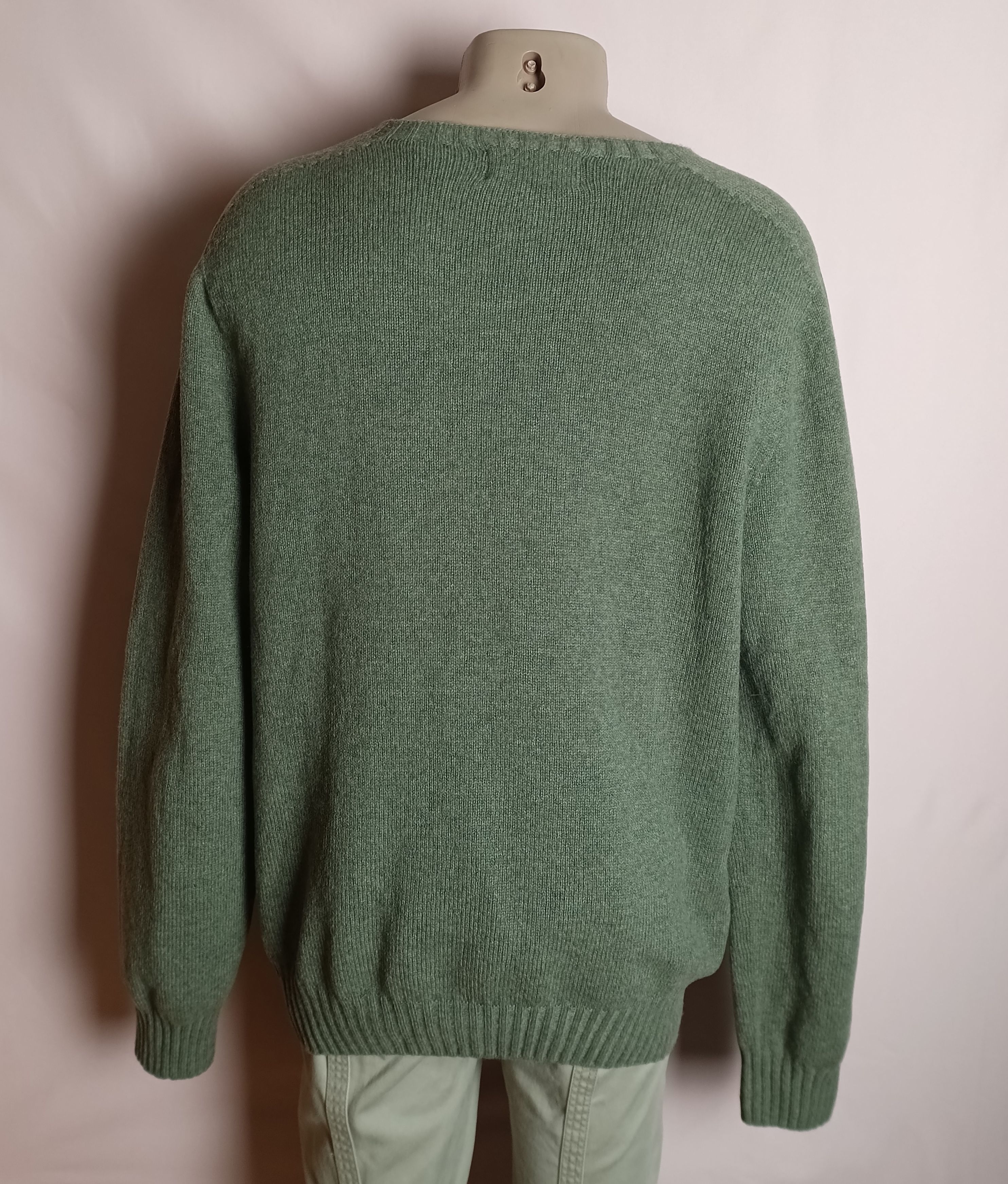 Harley of Scotland Harley of Scotland Lambswool Knit Men Sweater Size L Size US L / EU 52-54 / 3 - 2 Thumbnail
