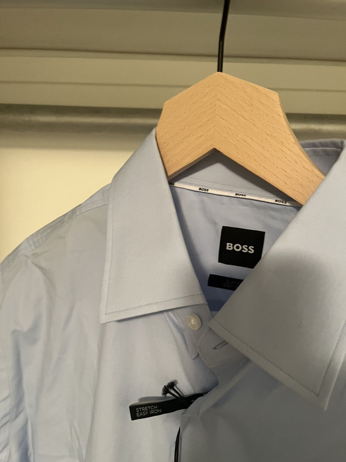 Hugo Boss Hugo Boss Blue Button Up Size US L / EU 52-54 / 3 - 2 Thumbnail