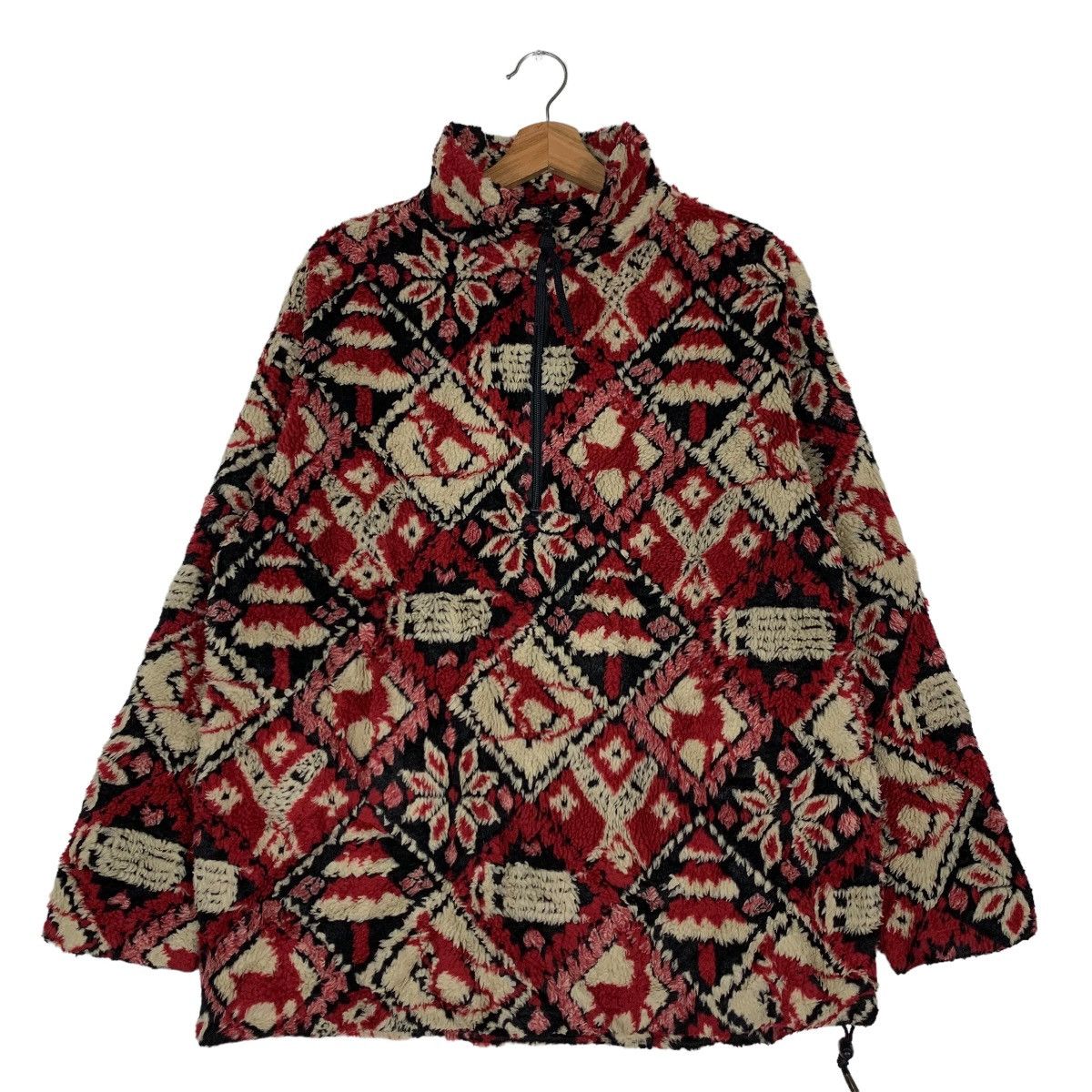 EMS Motif Design Fullprint Half Zip Pullover Fleece #0002-C1
