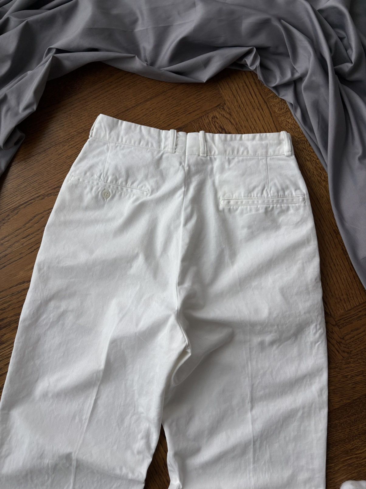 Vintage 1950s Trousers True Vintage Royal Canadian Navy Dress Pants Size 34R - 9 Thumbnail