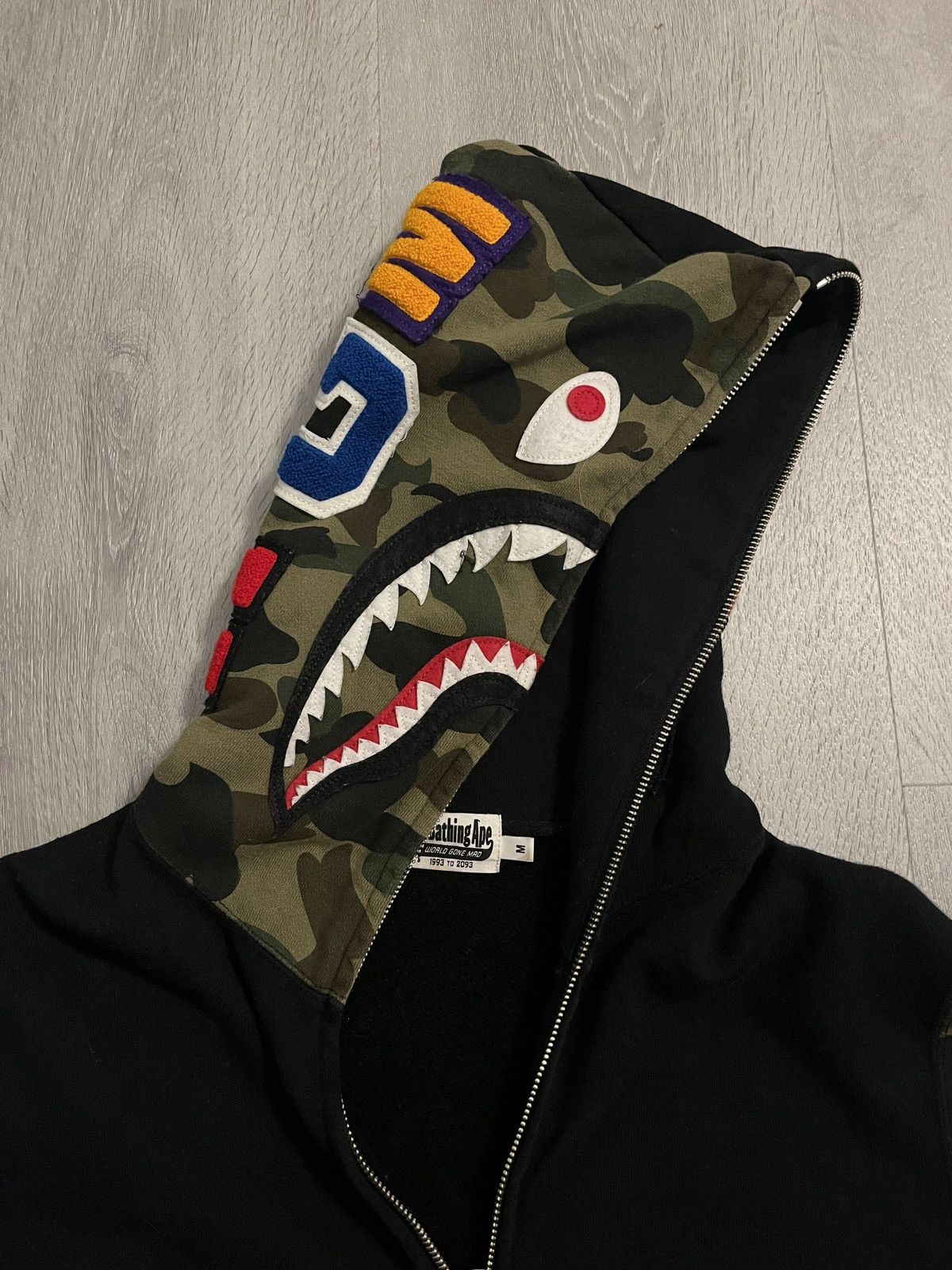 Bape Bape Giant Head Full Zip Hoodie Size US M / EU 48-50 / 2 - 3 Thumbnail