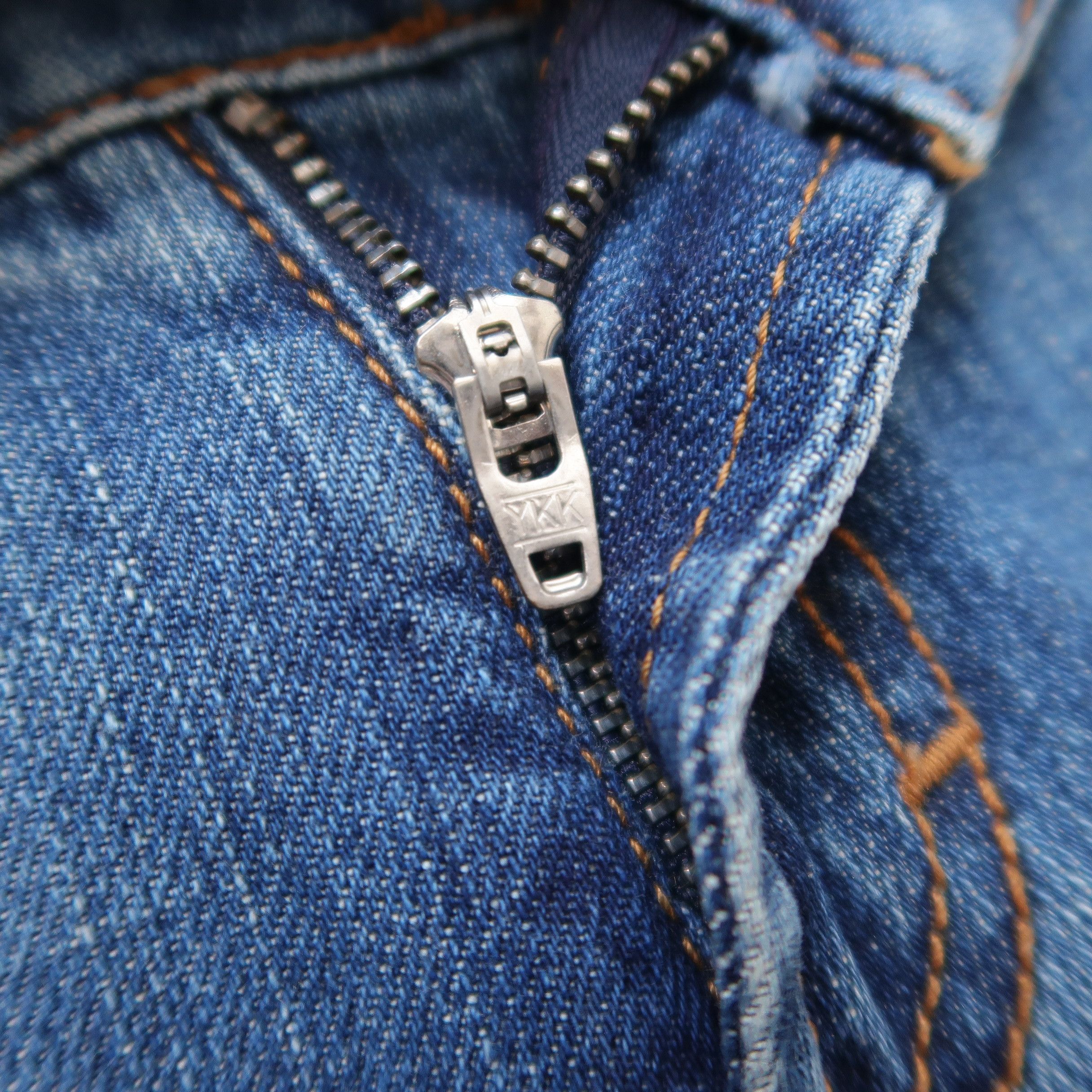 Just Cavalli Just Cavalli Distressed Patchwork Denim like Hedi Slimane Size US 29 - 6 Thumbnail