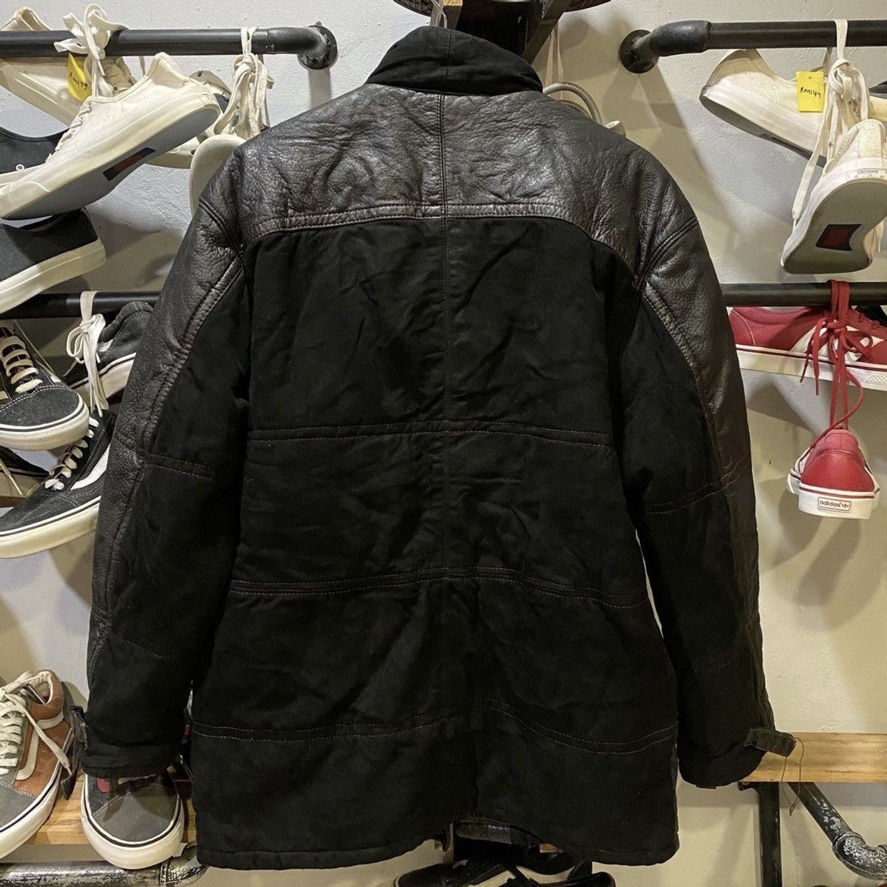 Nazareno Gabrielli × Vintage Rare Vintage Nazareno Gabrielli Italy Leather Jacket Size US L / EU 52-54 / 3 - 2 Thumbnail