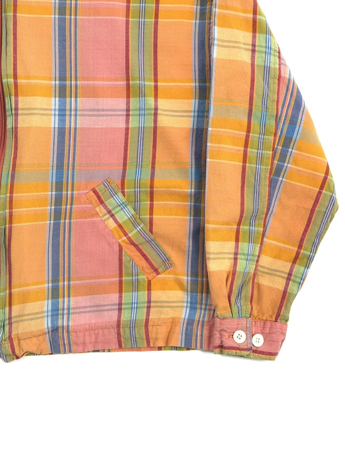 Other 🟠Erika & Co. Plaid Zip Up Shirt/Jacket Size M / US 6-8 / IT 42-44 - 3 Thumbnail
