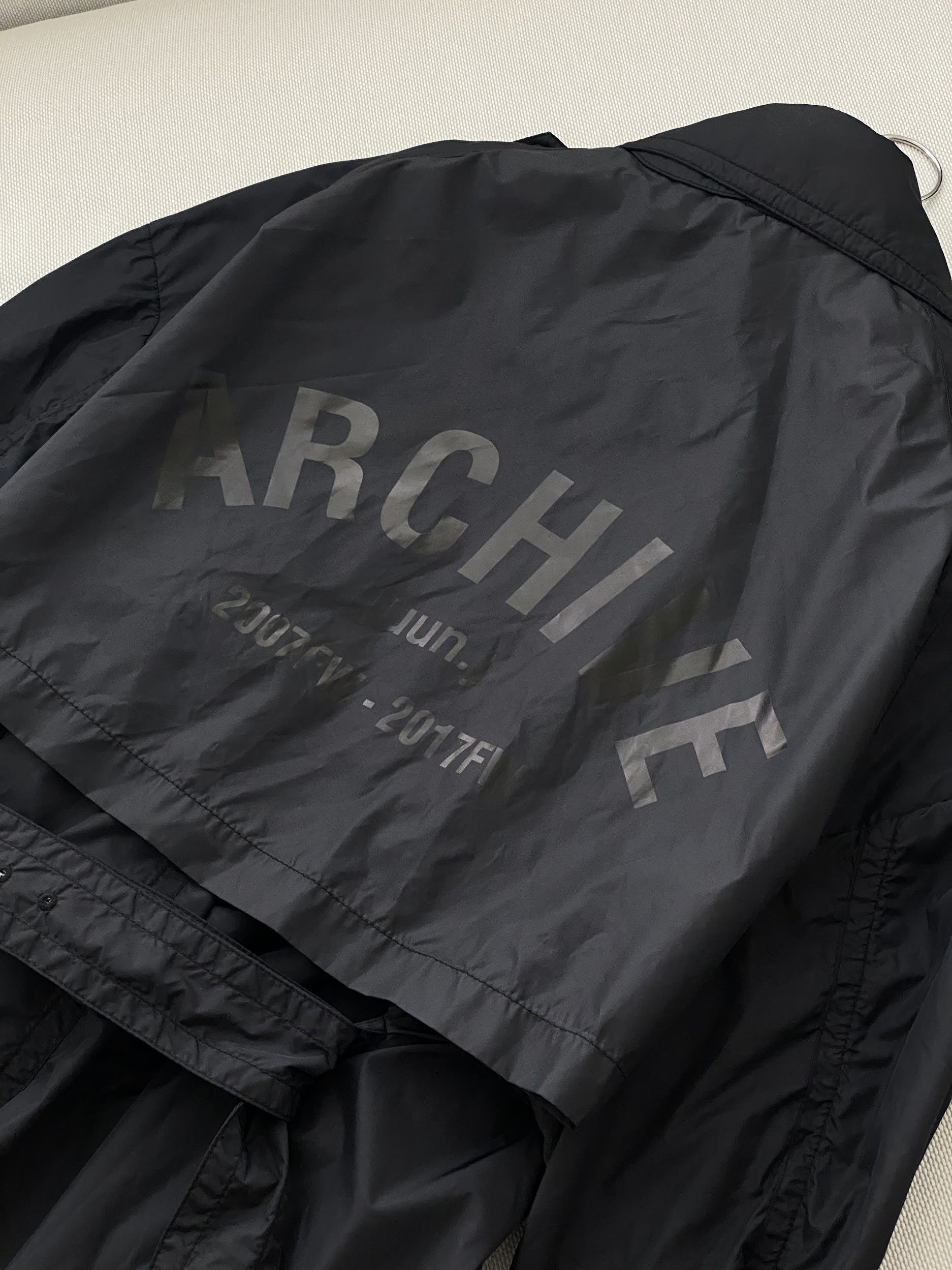 Juun.J Oversized rain coat black Size US M / EU 48-50 / 2 - 3 Thumbnail