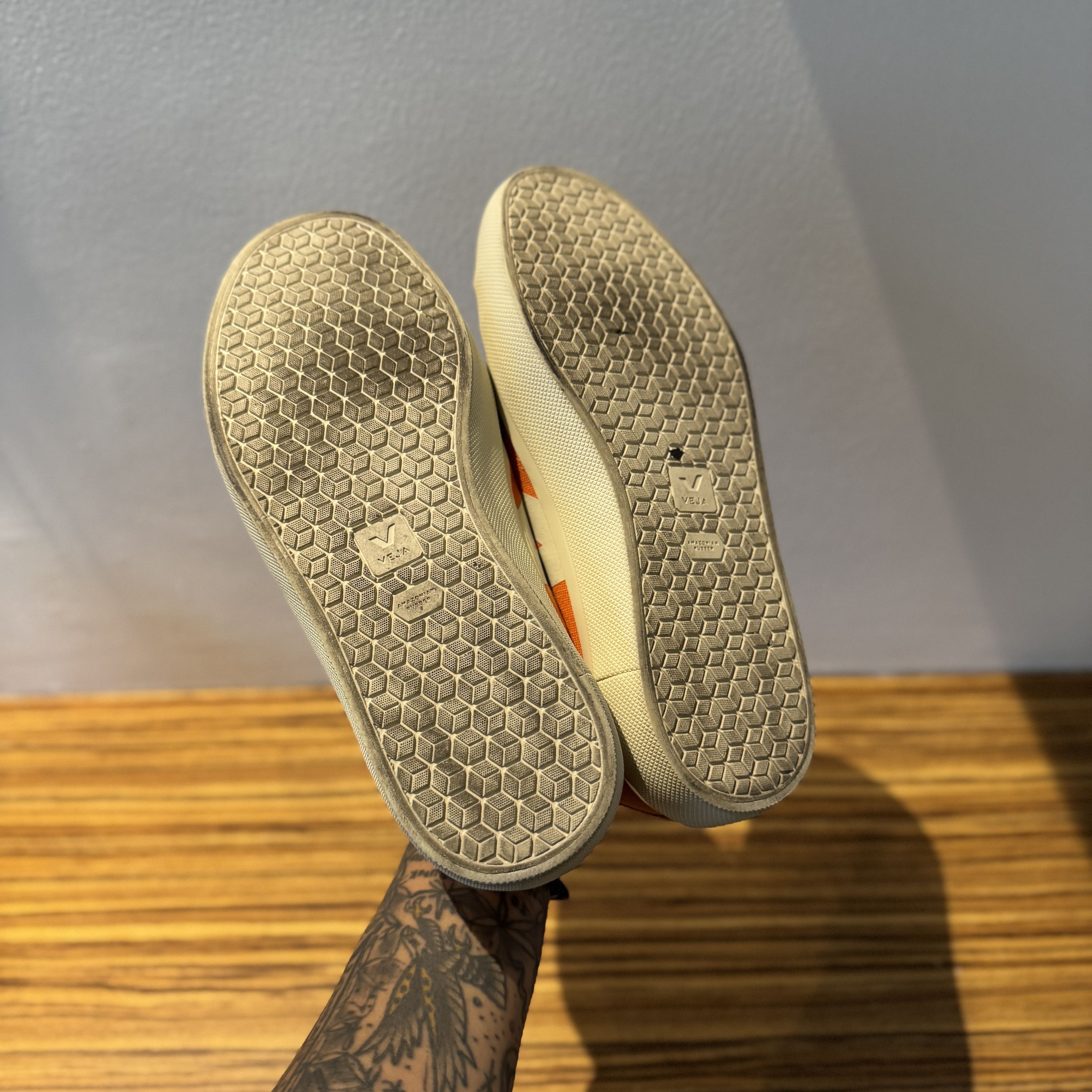 Veja Veja Wata II Low Canvans Pumpkin Pierre Size US 8 / IT 38 - 6 Thumbnail