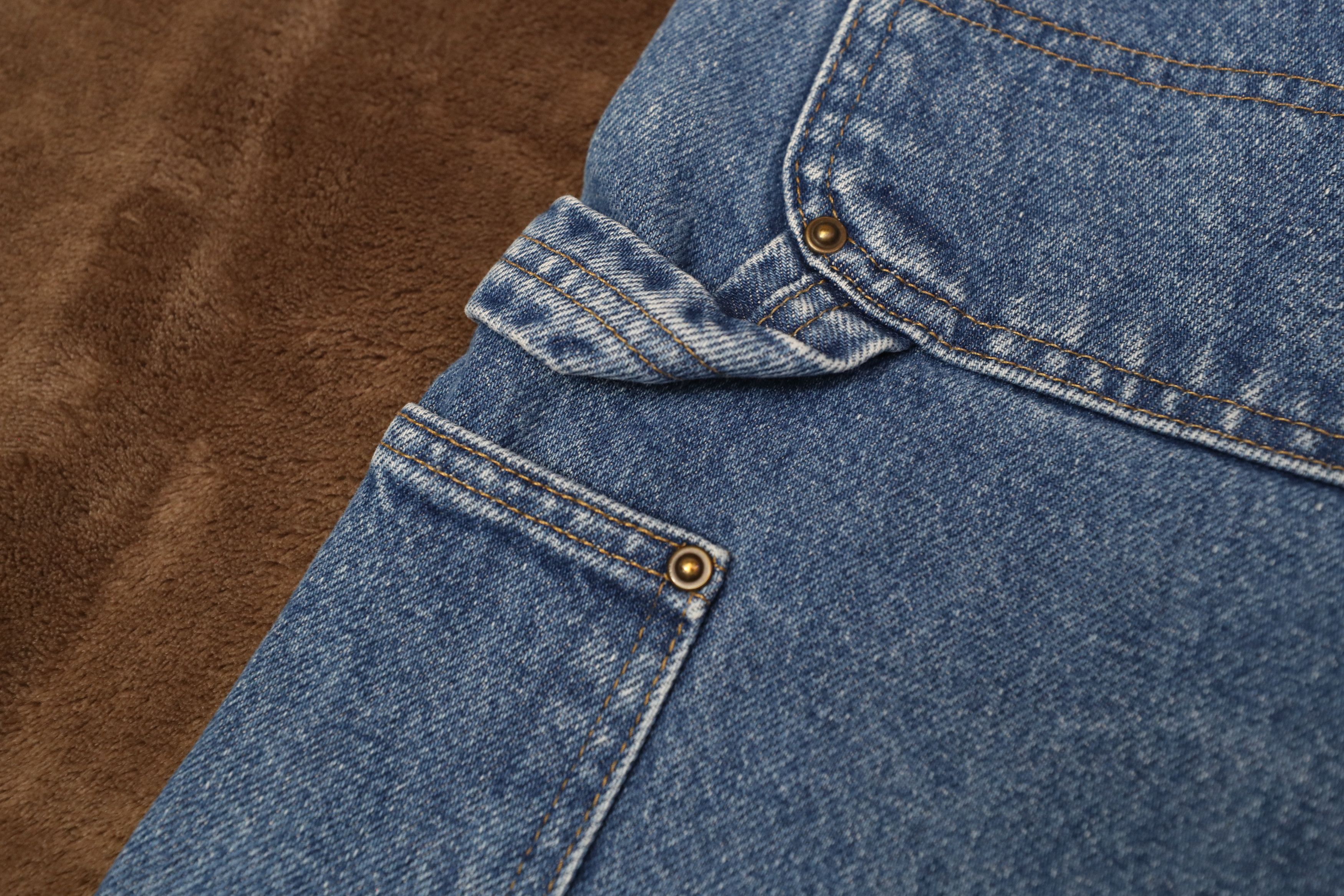 Carhartt Carhartt Men's Double Front Logger Dungaree (36x30) Size US 36 / EU 52 - 13 Thumbnail