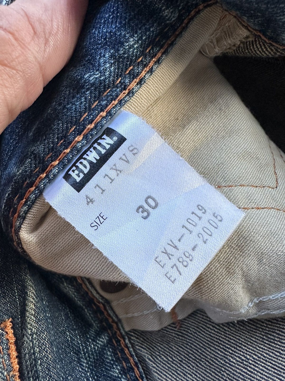 Edwin Vintage Mudwash Edwin Exclusive Flare Denim 30x33 D343 Size US 30 / EU 46 - 18 Thumbnail