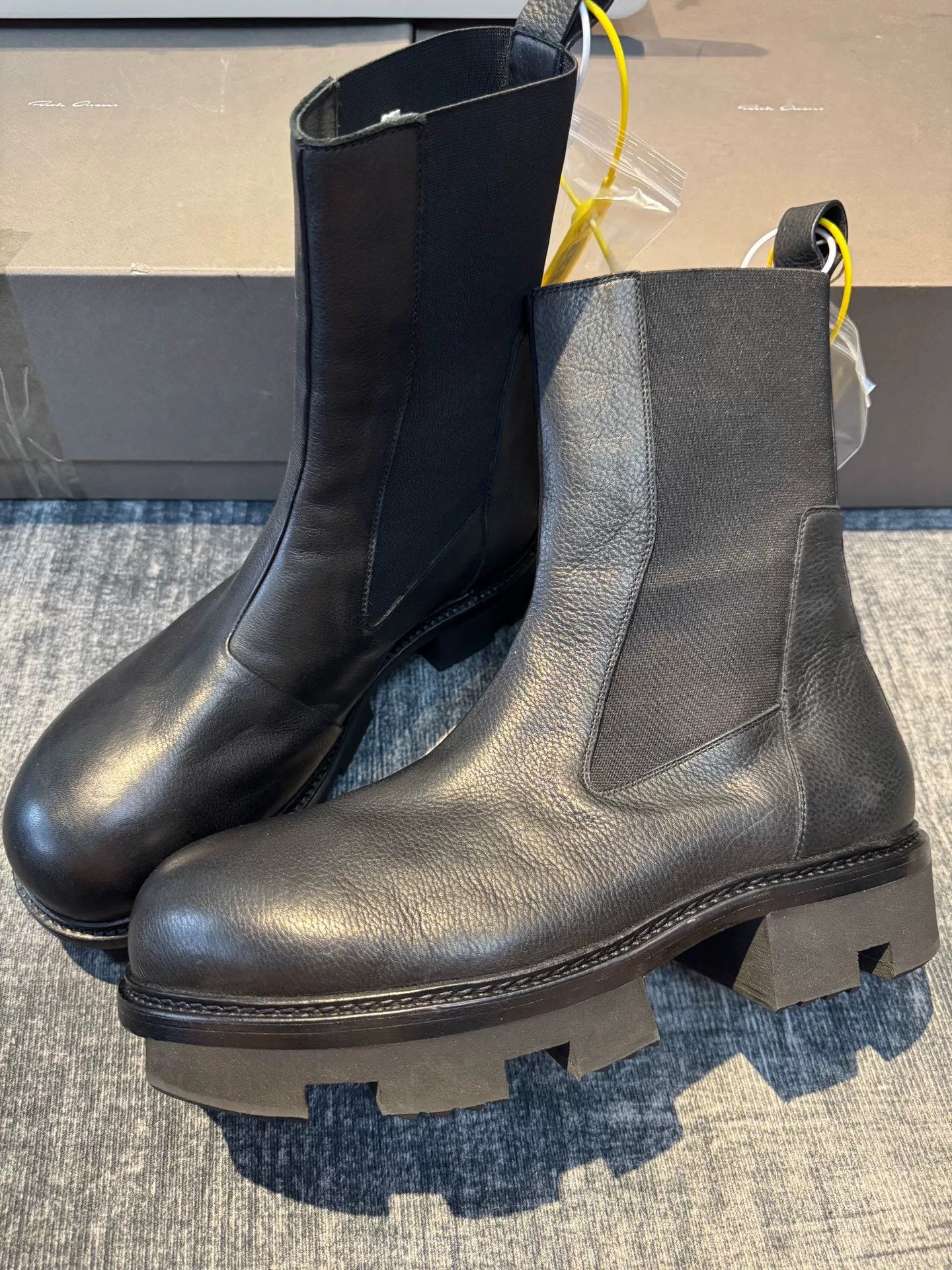 Rick Owens Rick Owens Boots 44 Men Size US 10.5 / EU 43-44 - 1 Thumbnail