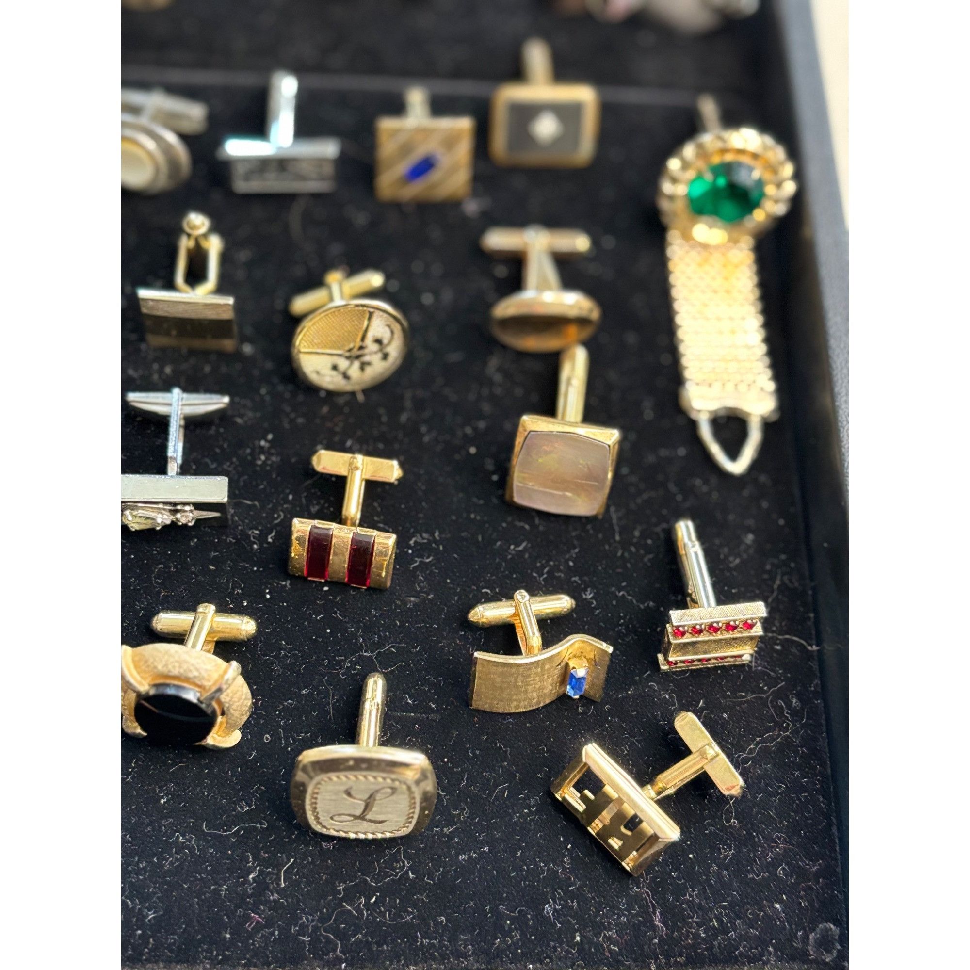 Other Single cufflink Vintage Gold & Silver Tone Assorted Cufflink Size ONE SIZE - 1 Thumbnail