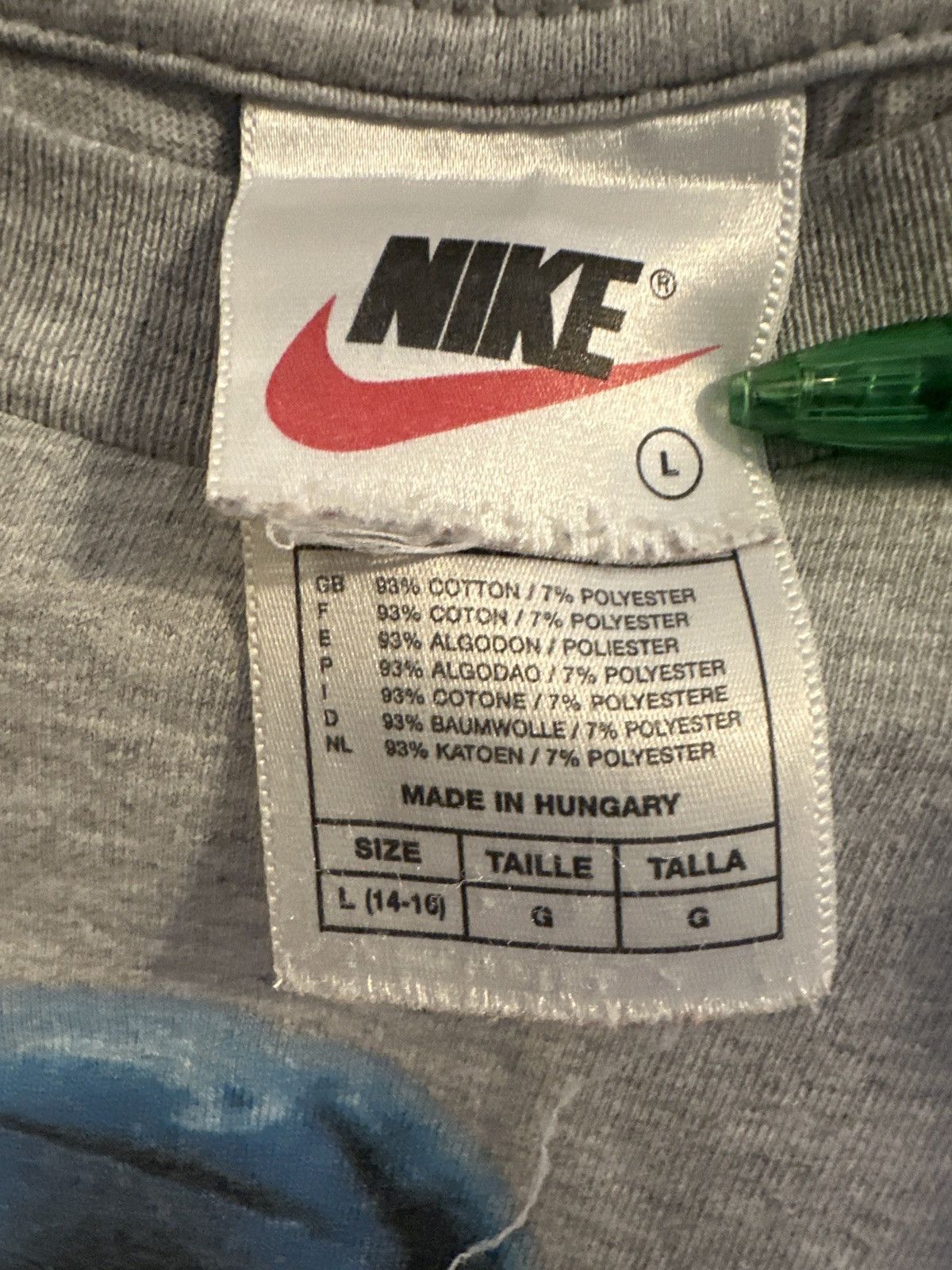 NBA × Nike × Vintage Nike x Vintage x Stephon Marbury Grey T Shirt Size US M / EU 48-50 / 2 - 6 Thumbnail