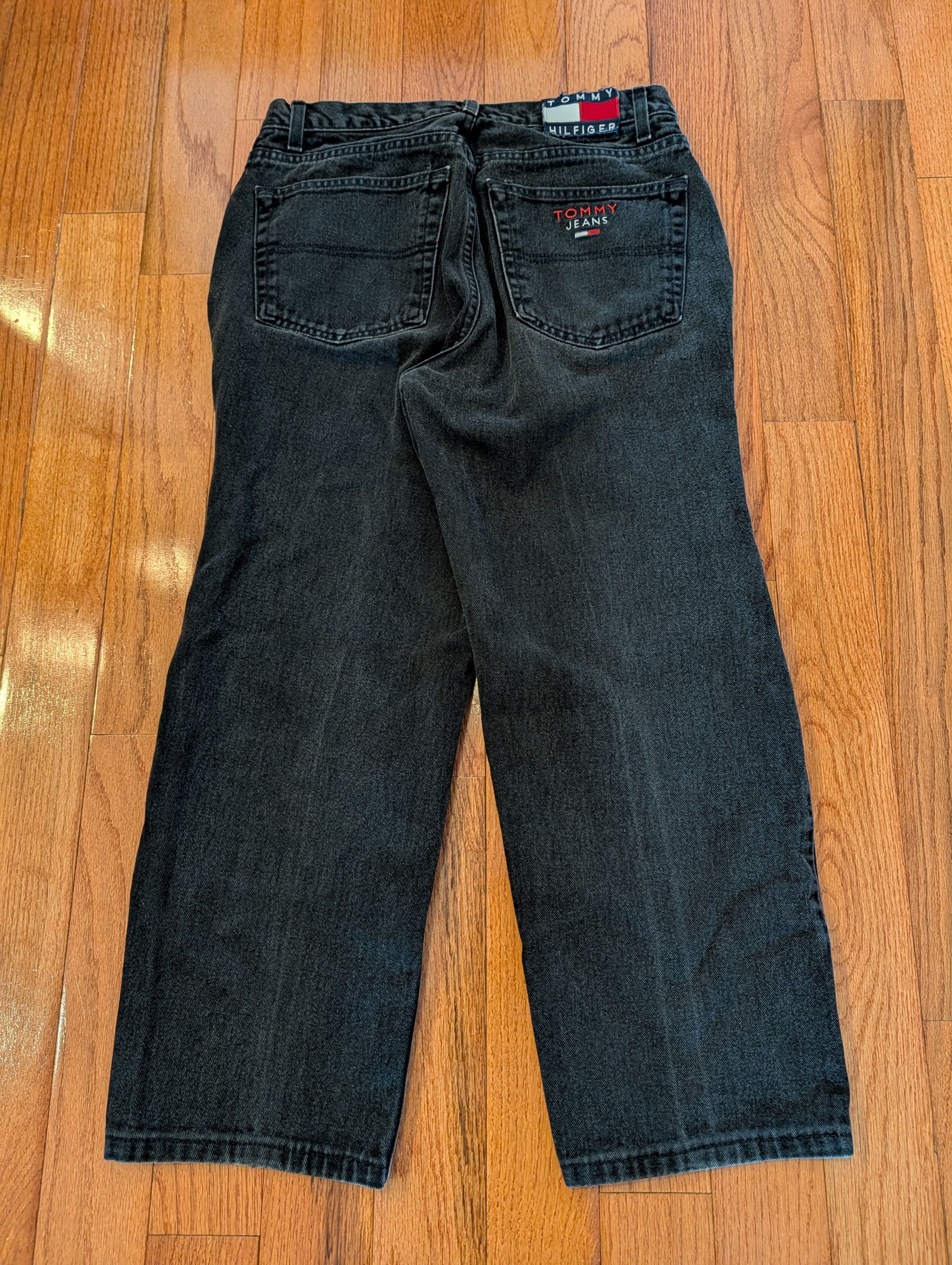 Tommy Hilfiger VTG Tommy Hilfiger Jeans Mens 33x32 *Fits 32x27 Baggy 90s Size US 33 - 1 Thumbnail