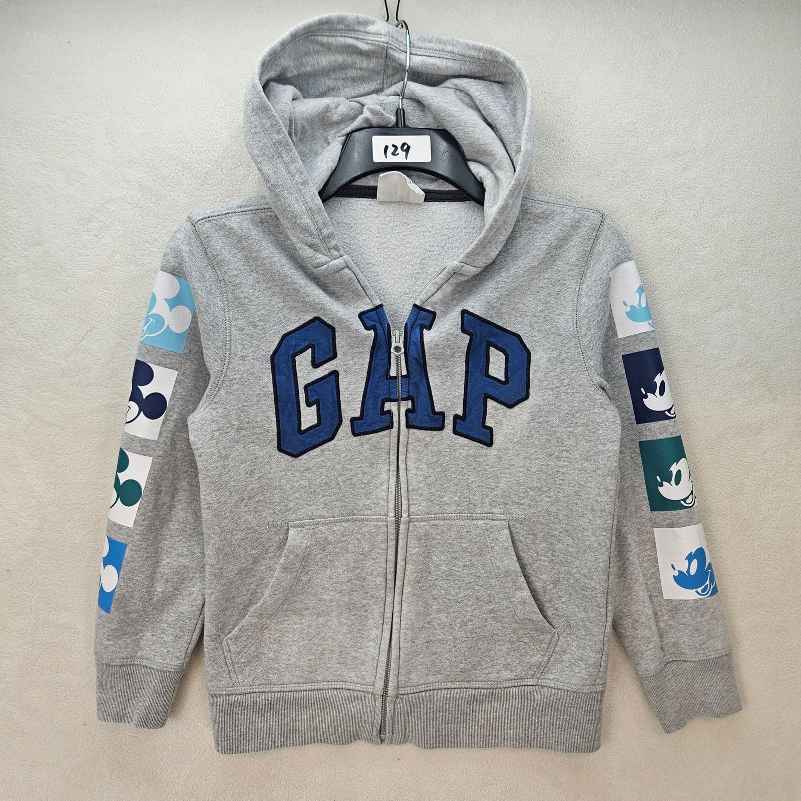 Gap GAP KIDS x DISNEY MICKEY MOUSE MEDIUM FULL ZIP HOODIE GRAY Size M / US 6-8 / IT 42-44 - 1 Thumbnail