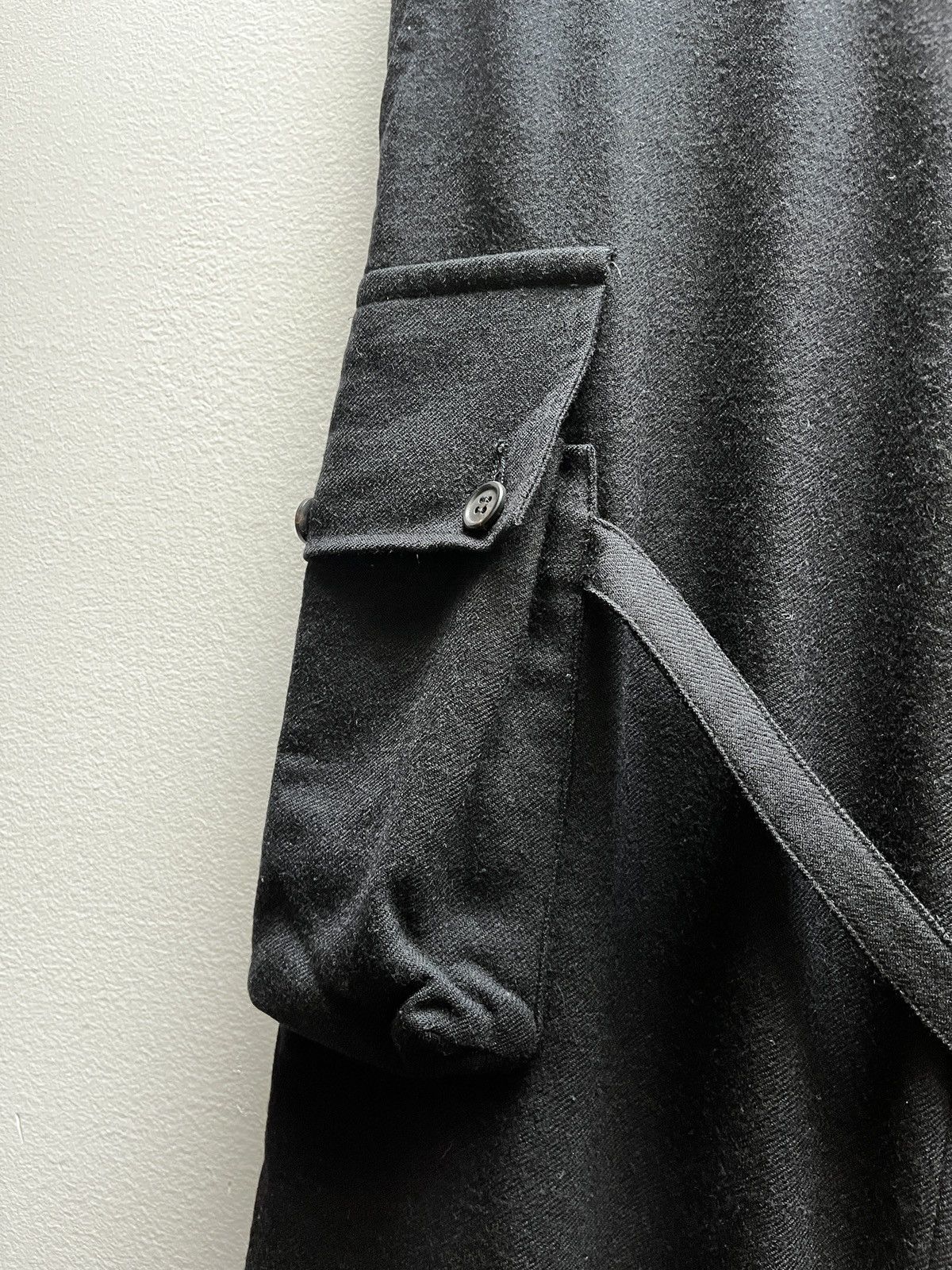 Ann Demeulemeester Ann Demeulemeester FW02 Bondage Cargo Wool Pants Size US 30 / EU 46 - 19 Thumbnail