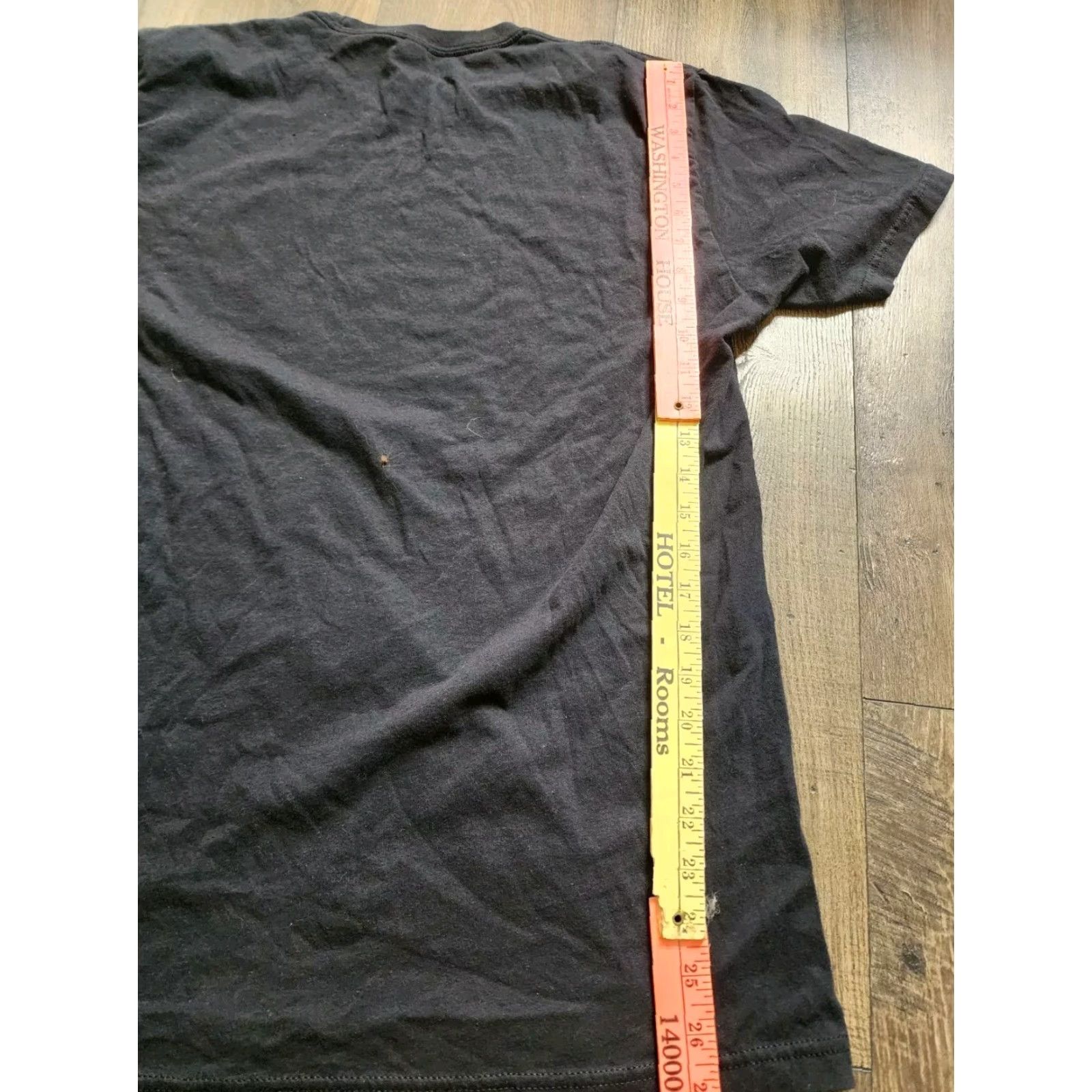 Next Level WOMENS Next Level Black Solid Crew Neck T-Shirt L Silver Moon Drive-In Movie Theater Lakeland FL Size L / US 10 / IT 46 - 2 Thumbnail