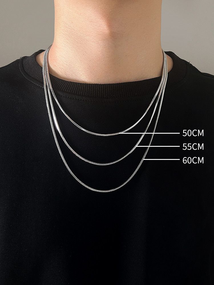 Other New Trend STEAL! Y2K Chains Necklace Chain Size ONE SIZE - 2 Thumbnail