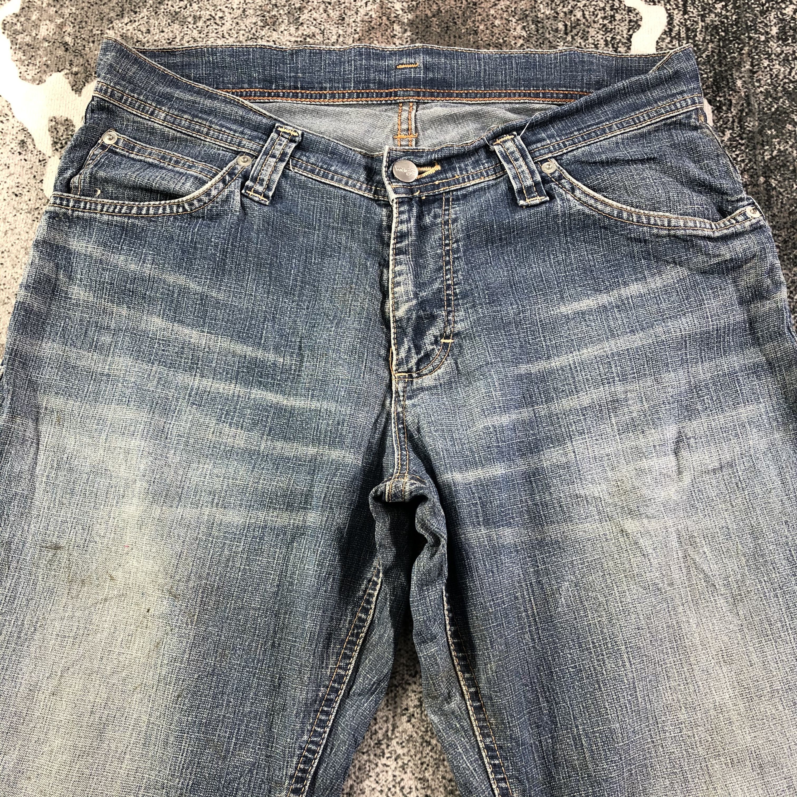 Wrangler Wrangler Jeans Faded Blue Denim KJ1547 Size US 33 - 3 Thumbnail