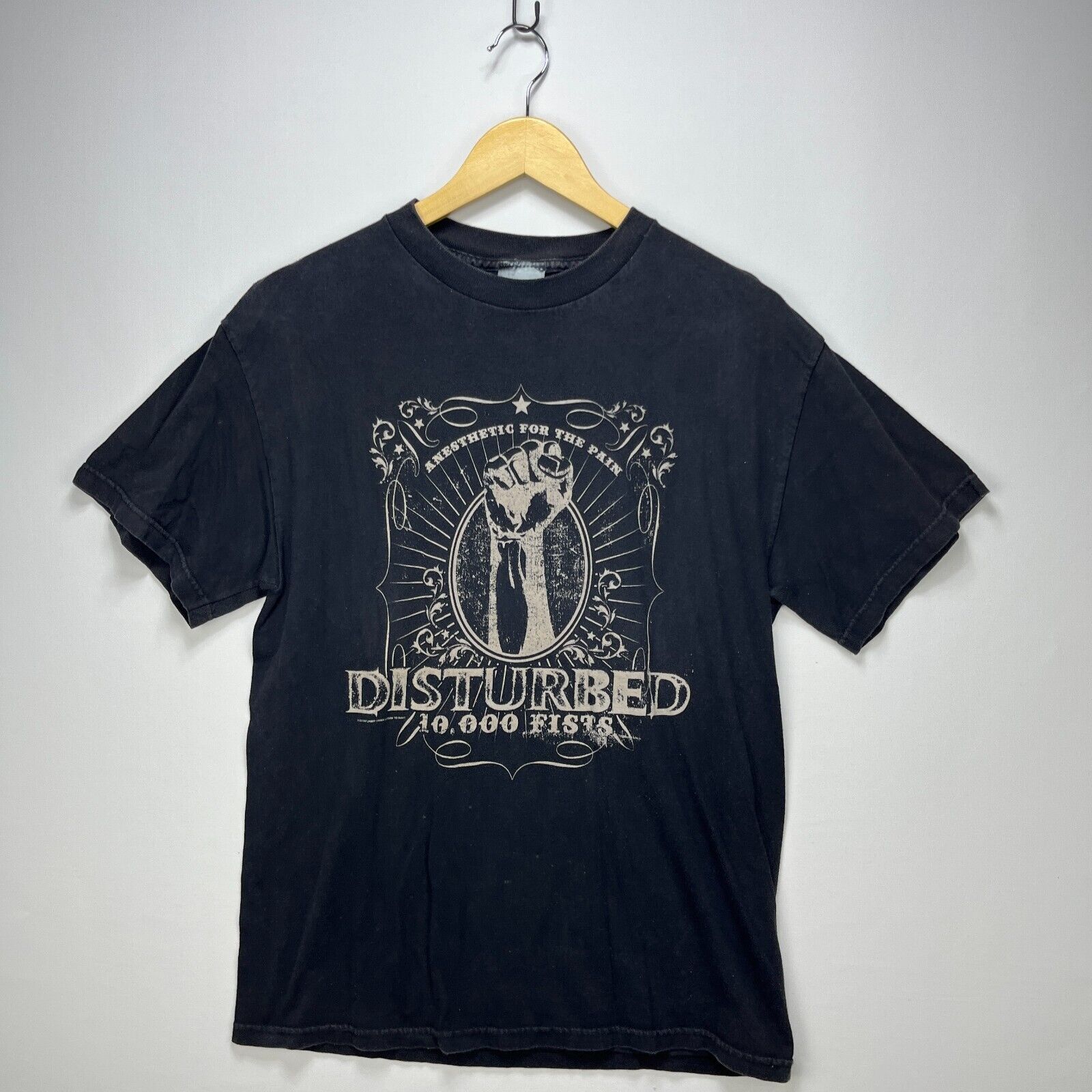 Vintage Vintage Y2K Disturbed Band T Shirt Medium Size US M / EU 48-50 / 2 - 1 Thumbnail