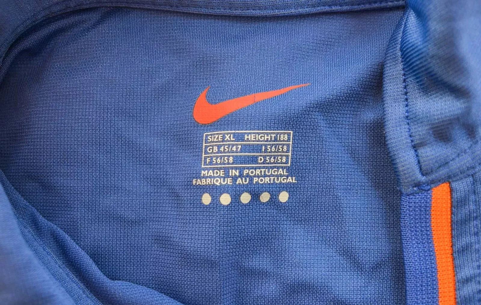 Nike HOLLAND NETHERLANDS 2000/2001 FOOTBALL SHIRT #8 DAVIDS XL Size US XL / EU 56 / 4 - 7 Thumbnail