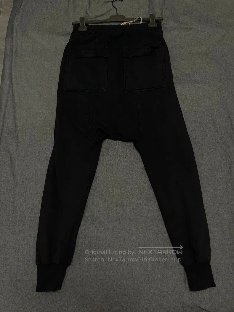 Rick Owens RickOwens Cotton Drop-Crotch Pants L. Size US 32 / EU 48 - 2 Thumbnail