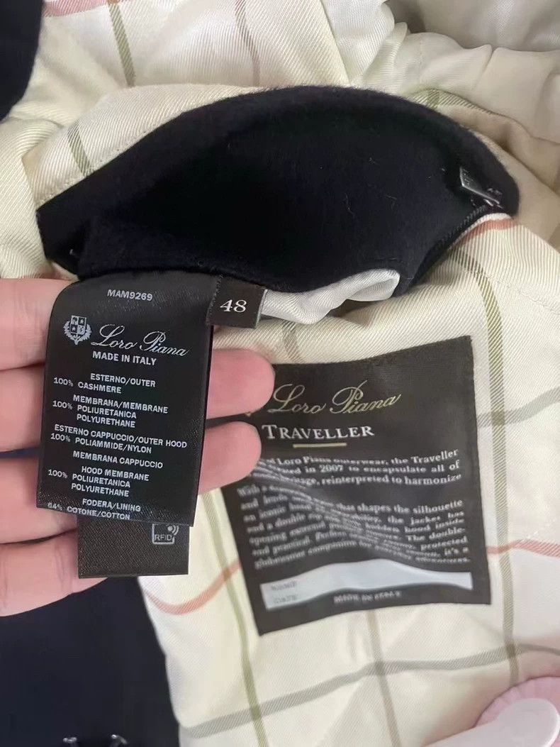 Loro Piana LORO PIANA Men's cashmere version of a traveler's jacket Size US L / EU 52-54 / 3 - 3 Thumbnail