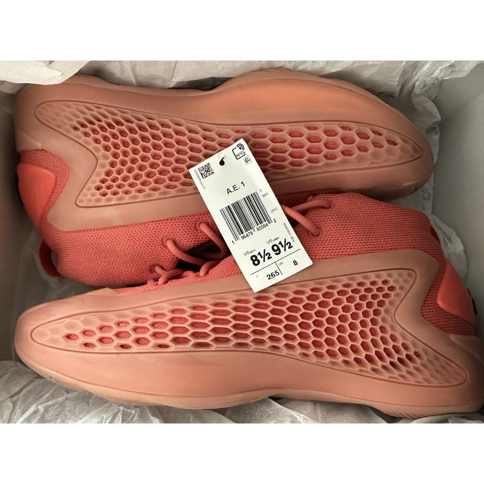 Adidas Size 8.5 - adidas AE 1 Georgia Red Clay $120 MSRP Size US 8.5 / EU 41-42 - 8 Thumbnail