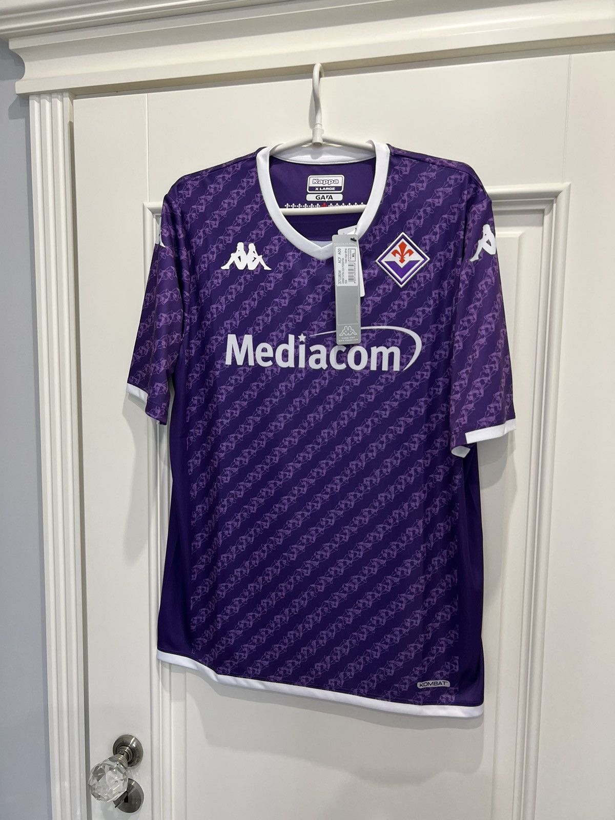 Kappa Fiorentina kappa Jersey soccer italian soccer Calcio Size US XL / EU 56 / 4 - 6 Thumbnail