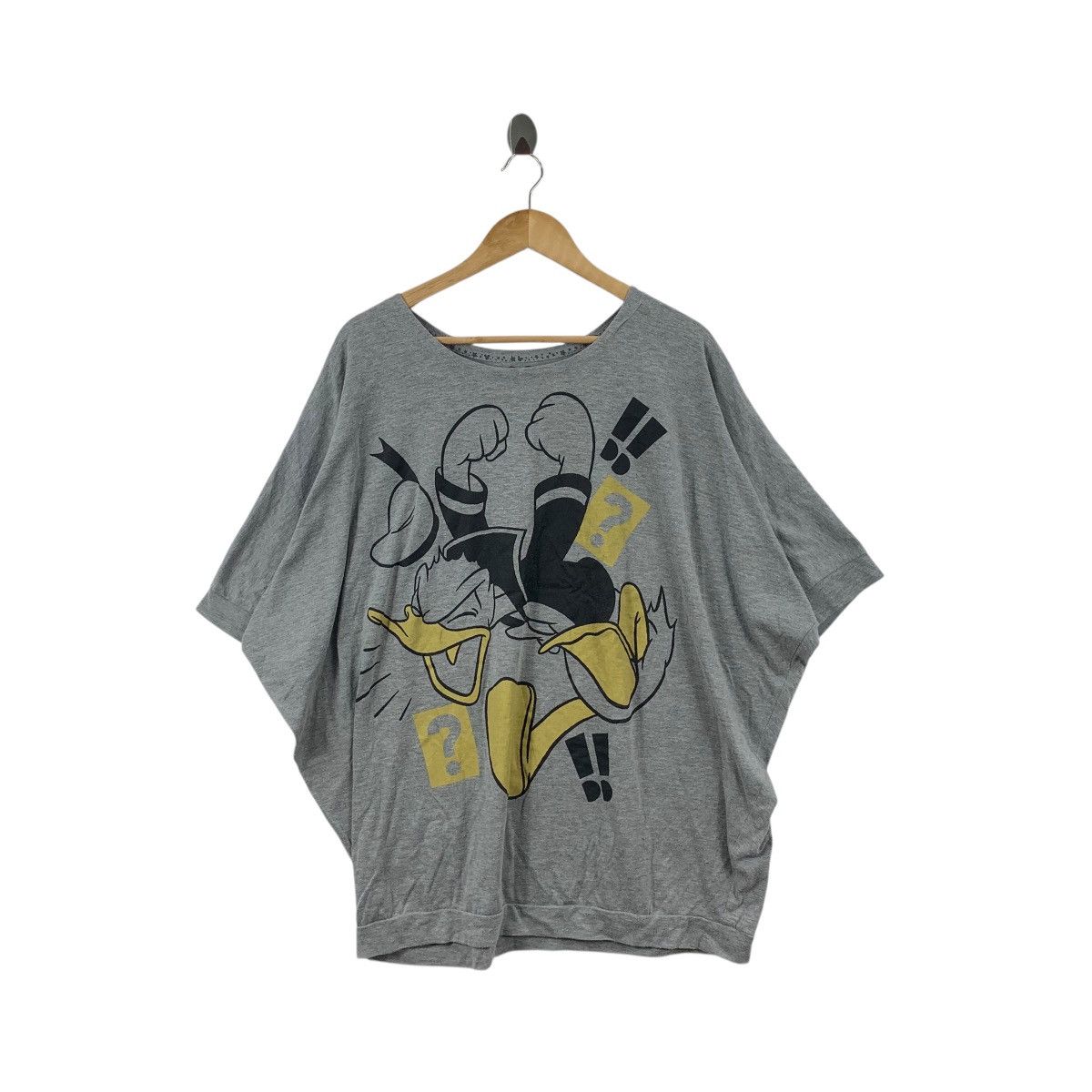 Disney DISNEY DONALD DUCK Angry Cartoon Mickey Blouse Tee Shirt Top Size 3XL / US 20-22 - 1 Thumbnail