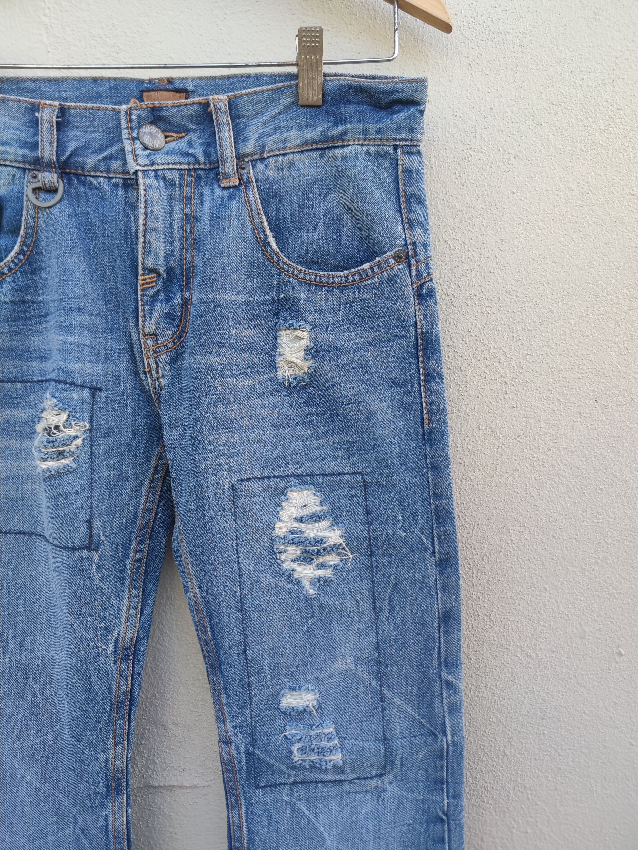 JACKROSE JACKROSE Distressed Design Flare Jean Size US 31 - 3 Thumbnail