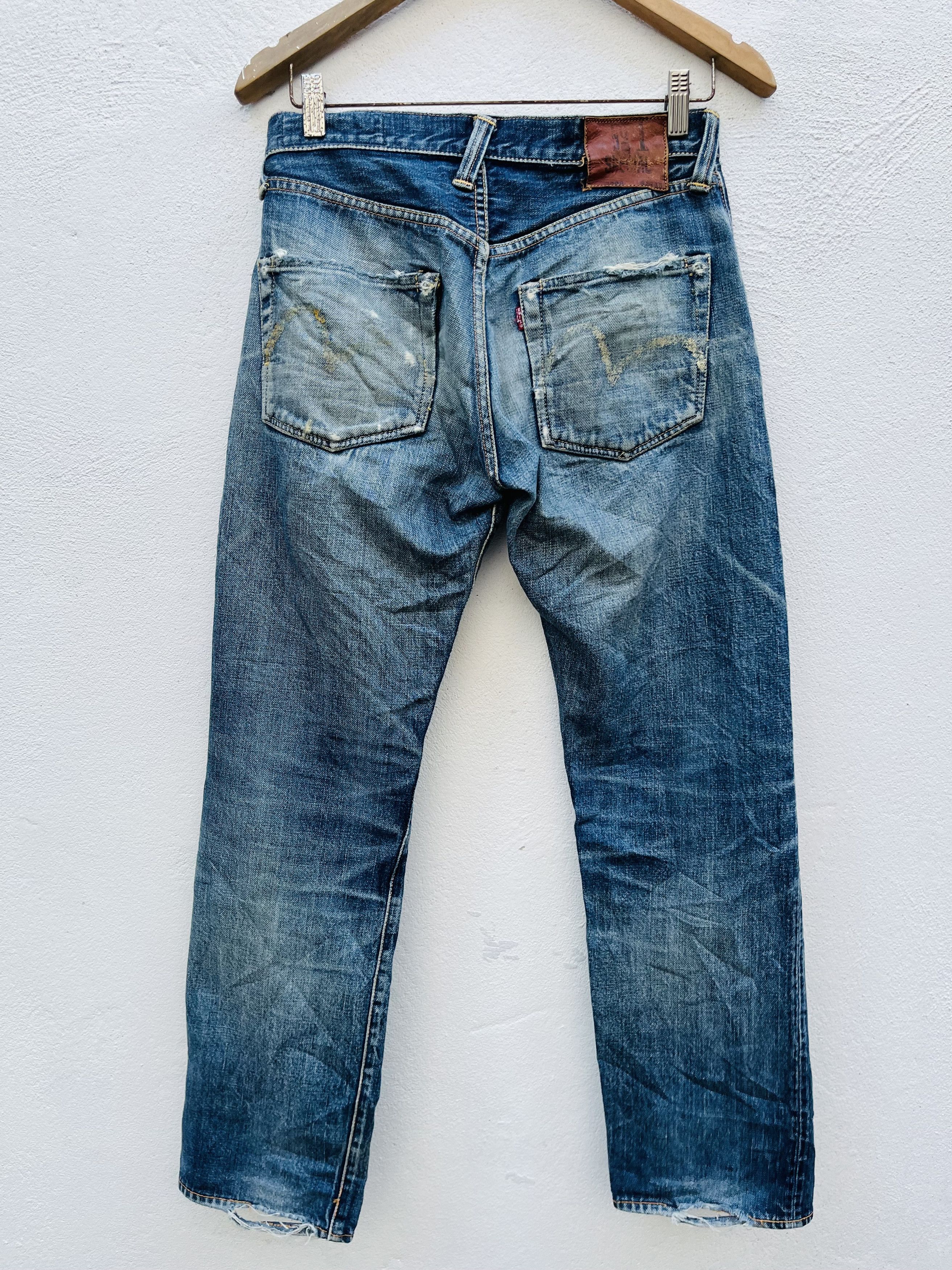 Evisu × Japanese Brand × Vintage Vintage Evisu Japanese Designer Fashion Style Size US 28 / EU 44 - 2 Thumbnail