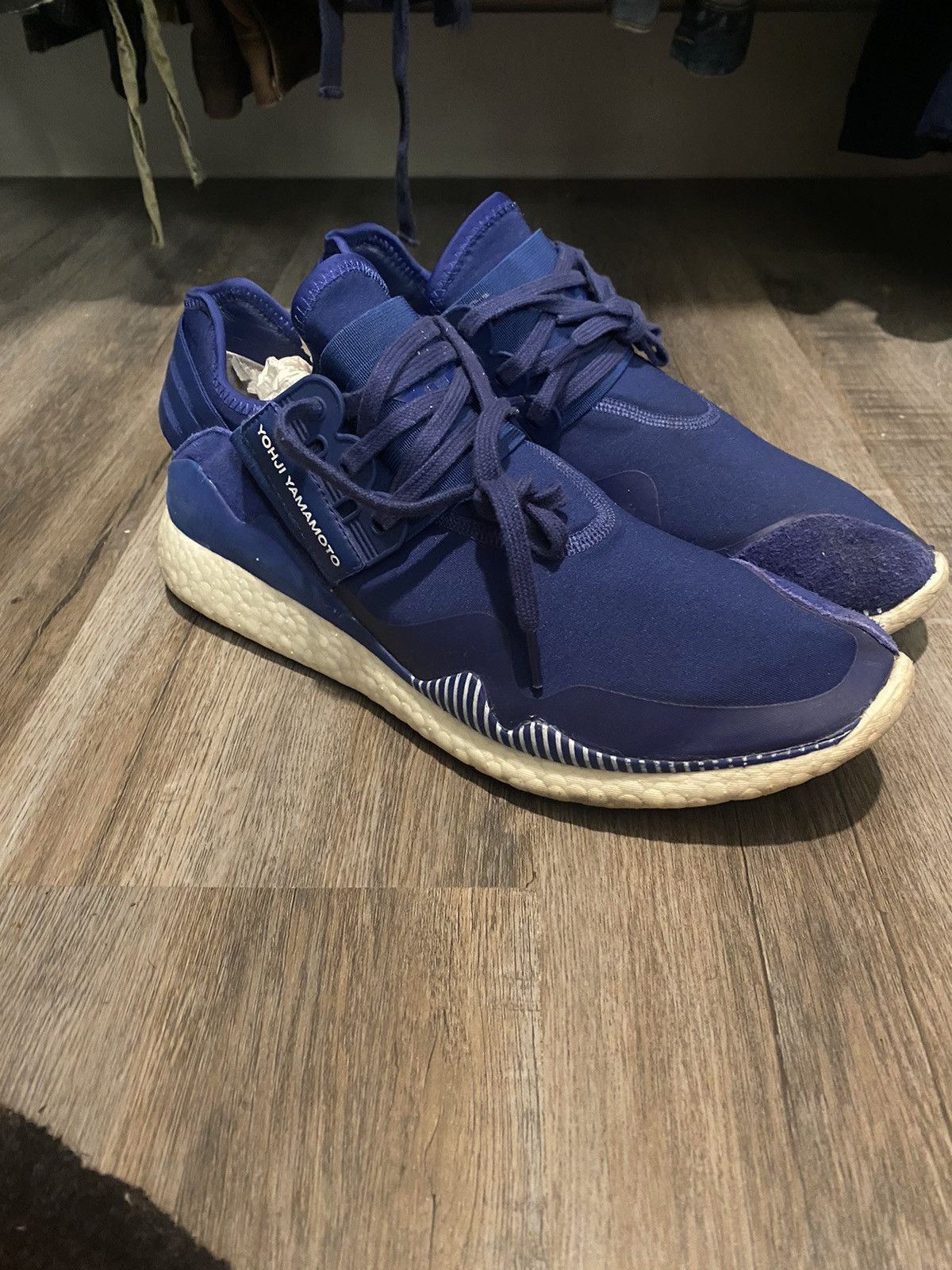 Adidas Adidas Y-3 Retro Boost “Roundel Blue” Size US 9.5 / EU 42-43 - 1 Thumbnail
