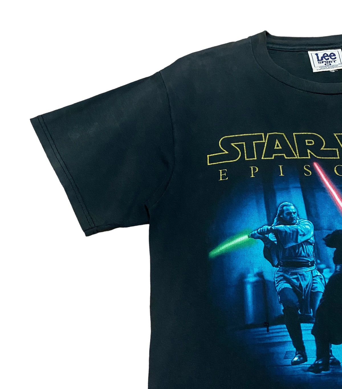 Vintage Rare Design Vintage Movie Star Wars Episode 1 T-shirt 1990s Size US L / EU 52-54 / 3 - 5 Thumbnail