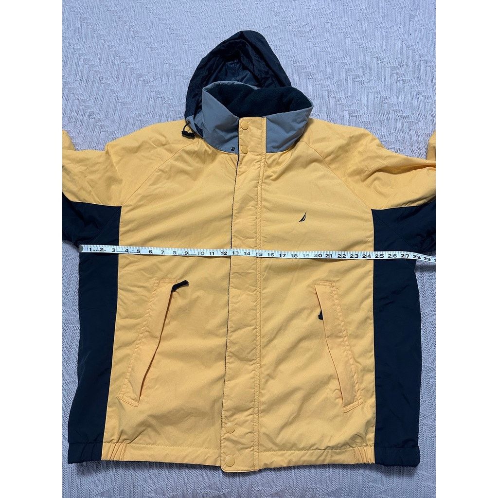 Nautica Vintage Nautica Y2K yellow hooded jacket size XXL Size US XXL / EU 58 / 5 - 6 Thumbnail