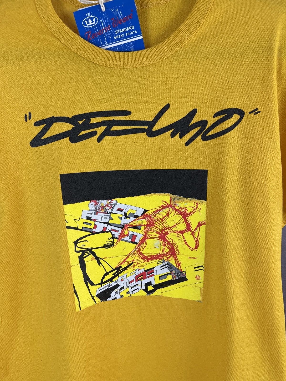 Champion De.Fu.Mo x Champion Futura yellow tee shirt BNWT! Size US S / EU 44-46 / 1 - 5 Thumbnail