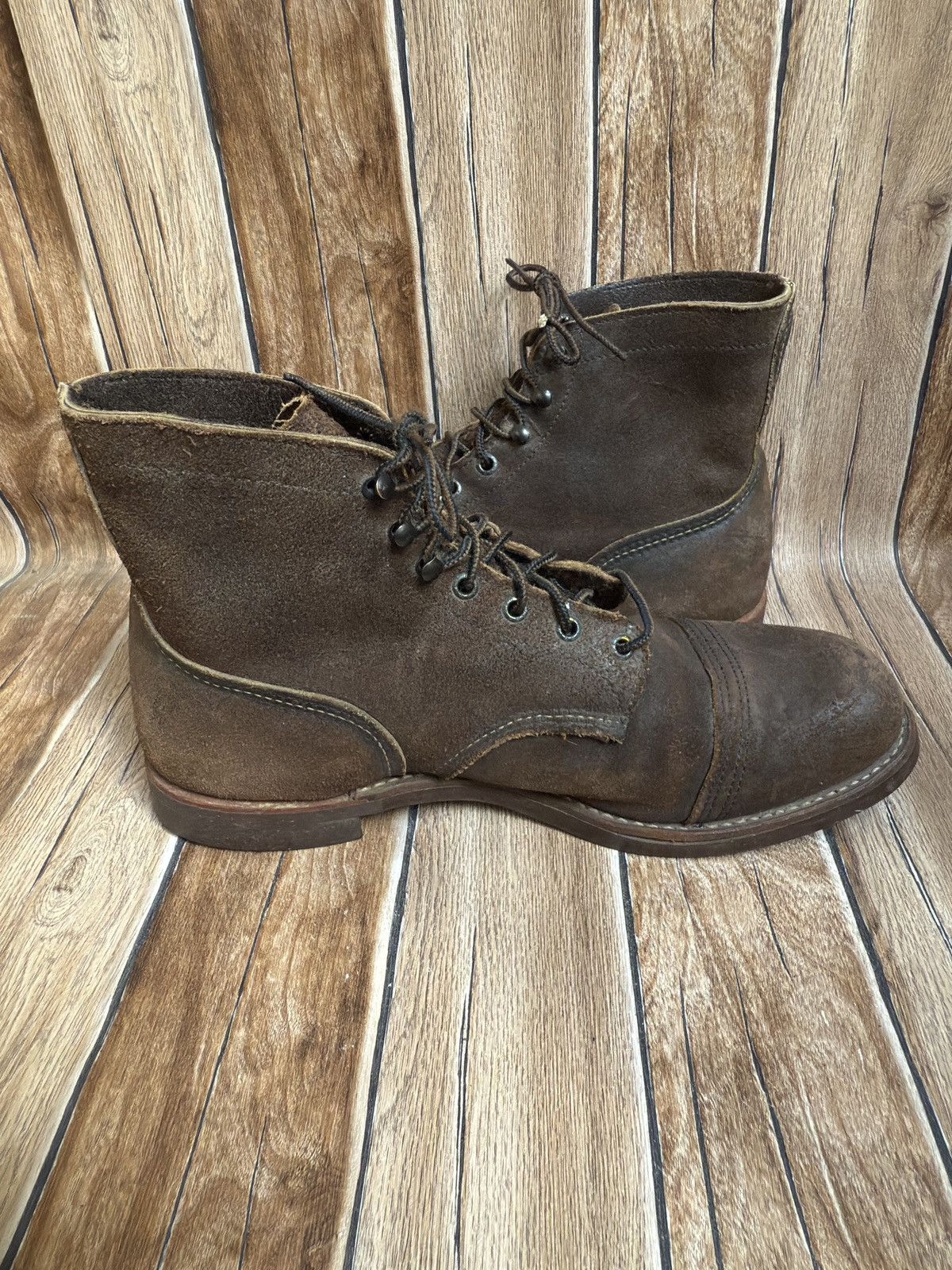 Red Wing Muleskinner iron ranger boots Size US 11 / EU 44 - 8 Thumbnail