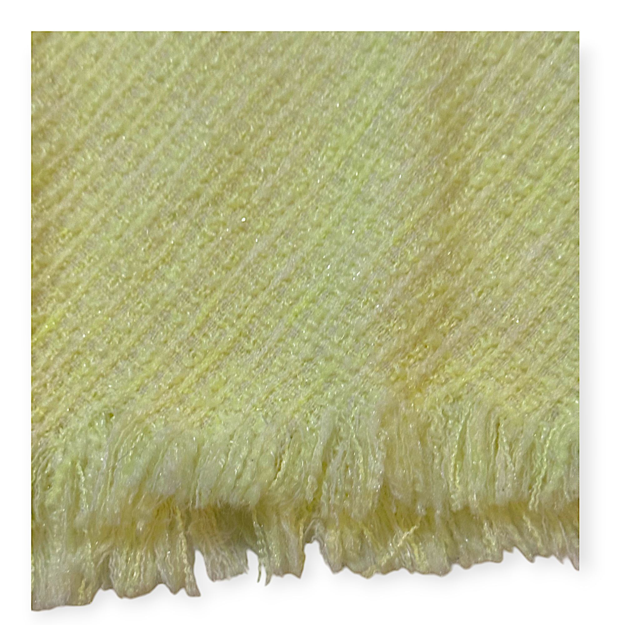 Alexander Wang Alexander Wang Yellow Frayed Tweed Midi Skirt, Size S Size 27" / US 4 / IT 40 - 12 Thumbnail