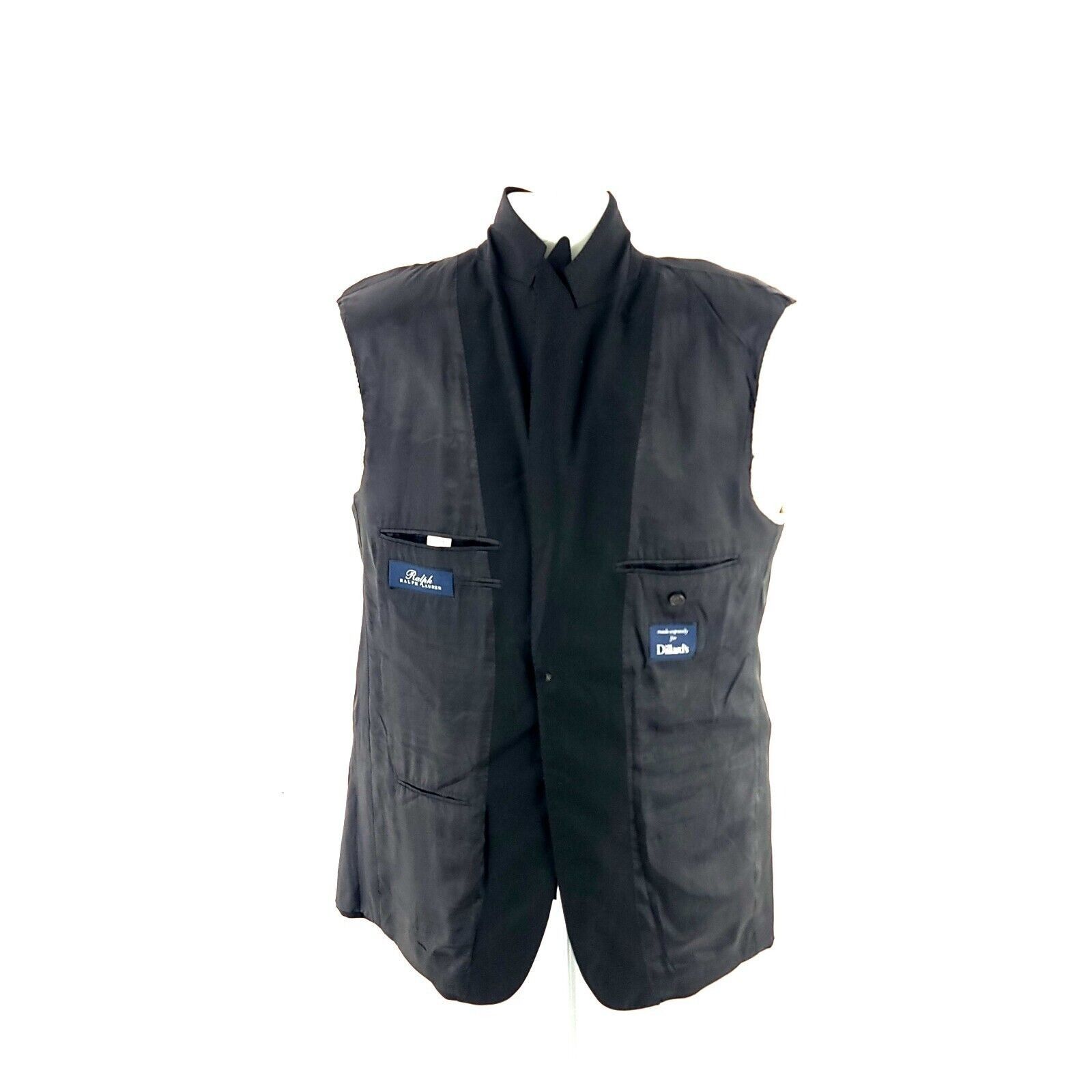 Ralph Lauren Ralph Lauren Wool 2 Button Black Blazer 40R Tagged 40L See D Size 40R - 11 Thumbnail