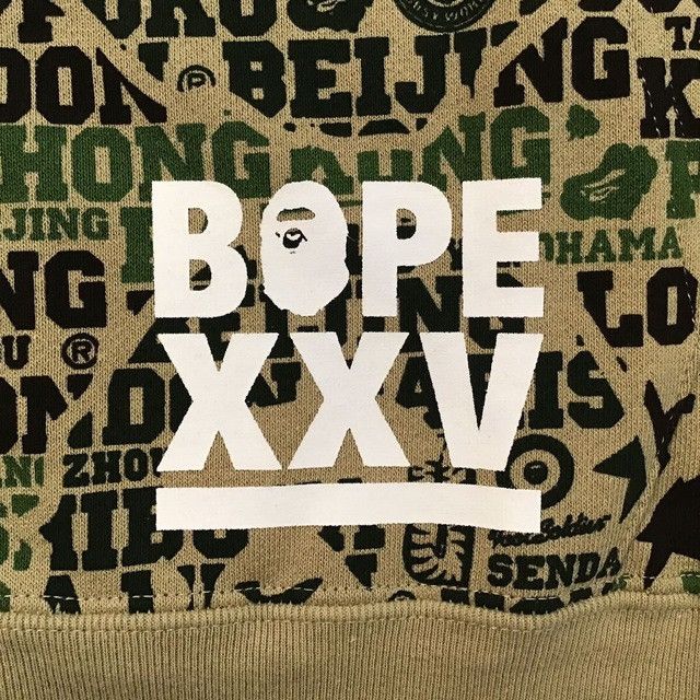 Bape BAPE XXV CITIES CAMO shark full zip hoodie a bathing ape Size US XL / EU 56 / 4 - 7 Thumbnail