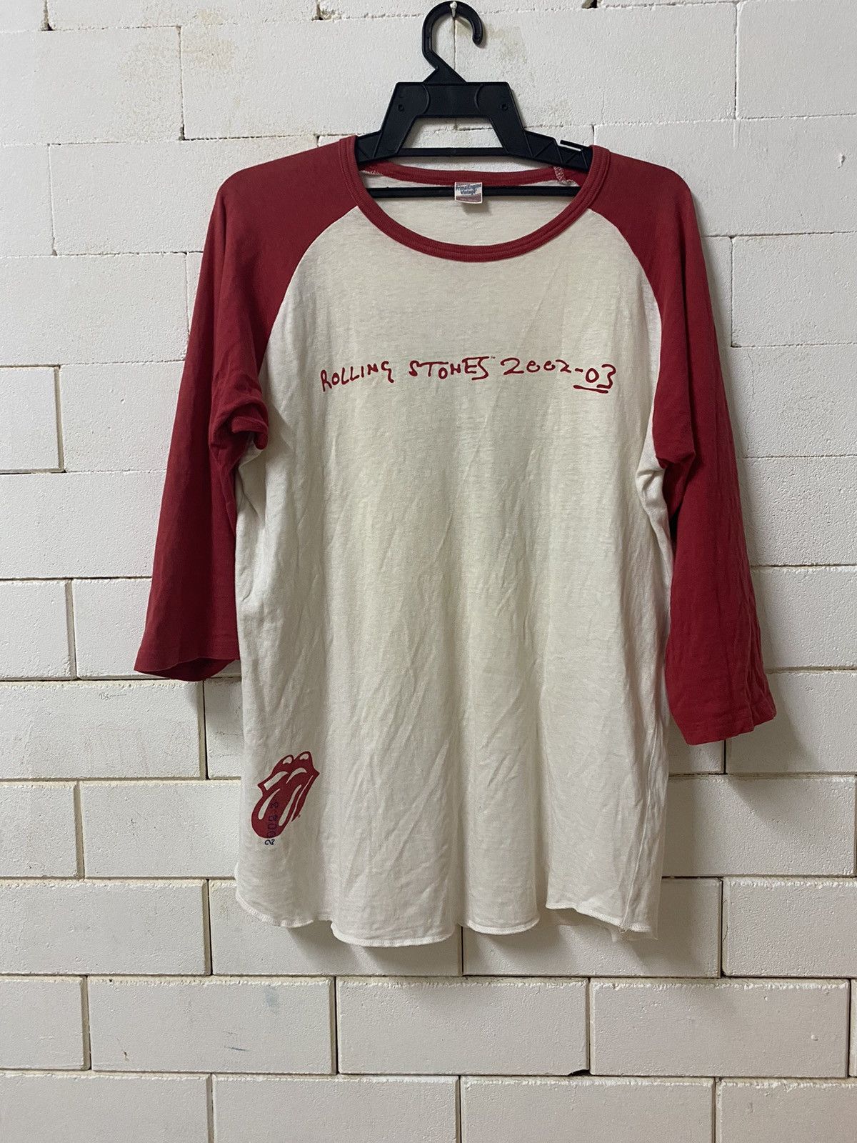 Band Tees Vintage Rolling Stone 2002-03 Raglan Shirt Size US L / EU 52-54 / 3 - 2 Thumbnail