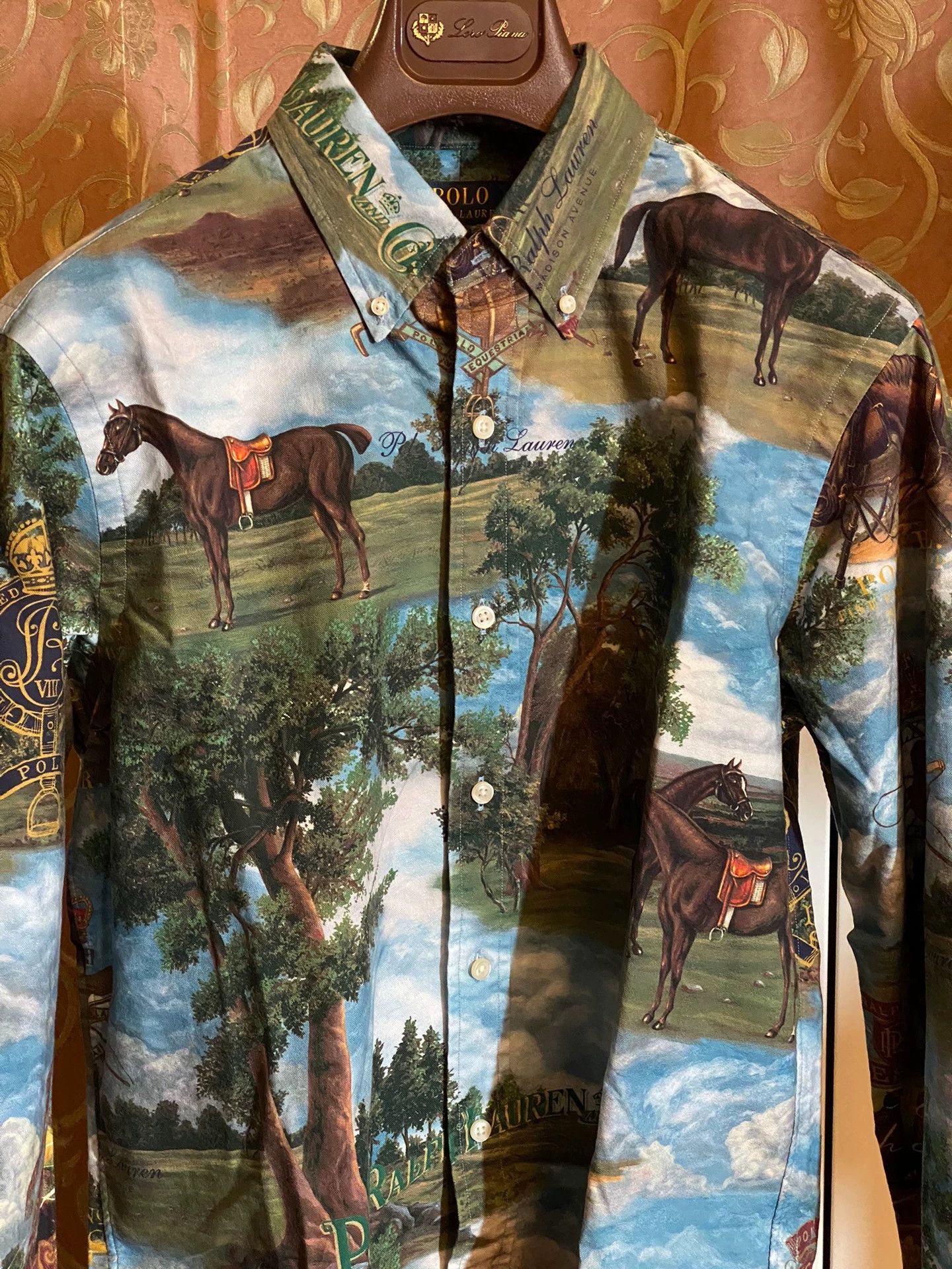 Ralph Lauren Ralph Lauren RRL Polo Printed Shirt S Size US M / EU 48-50 / 2 - 2 Thumbnail