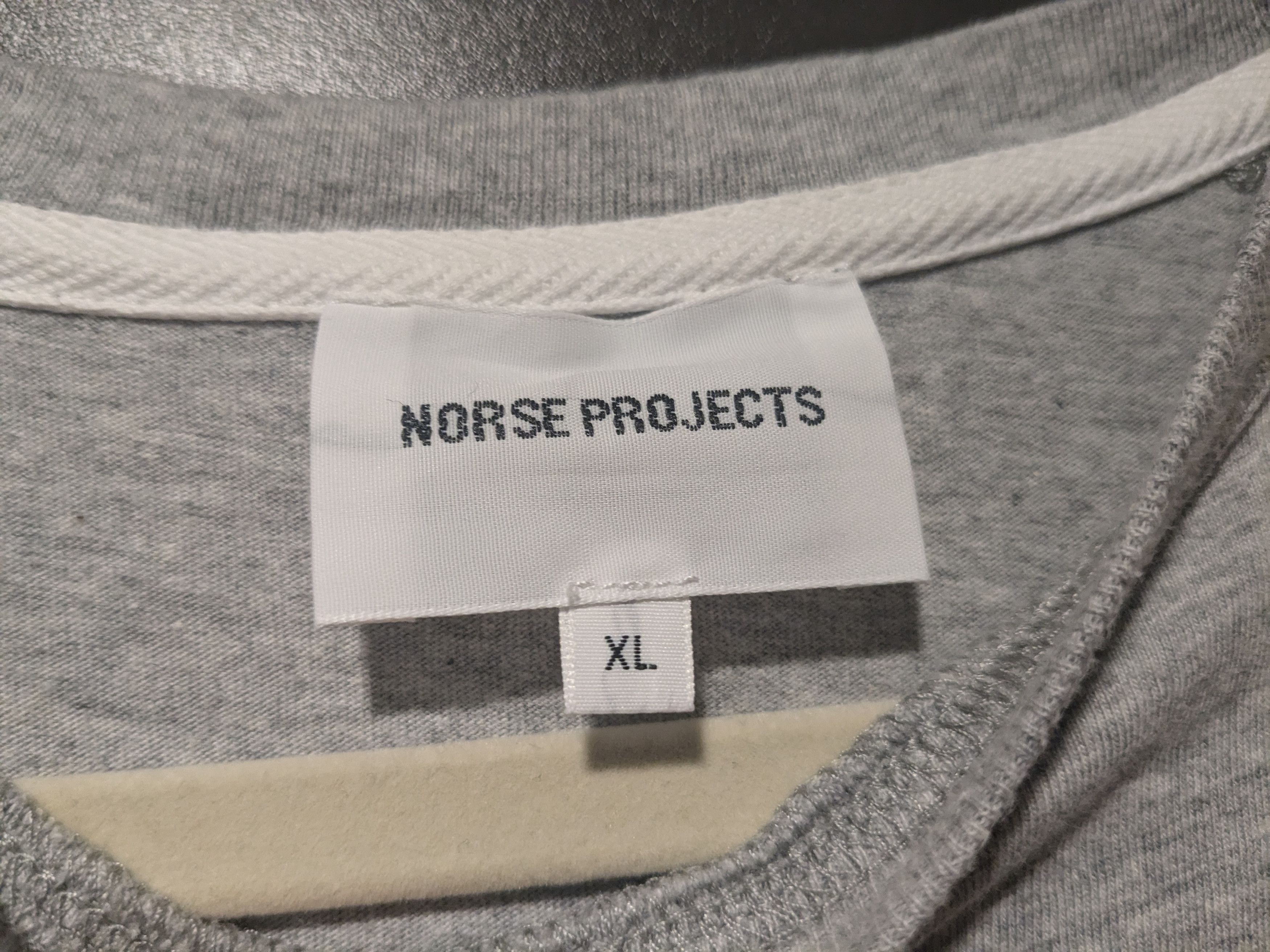 Norse Projects Grey N Tshirt Size US L / EU 52-54 / 3 - 3 Thumbnail