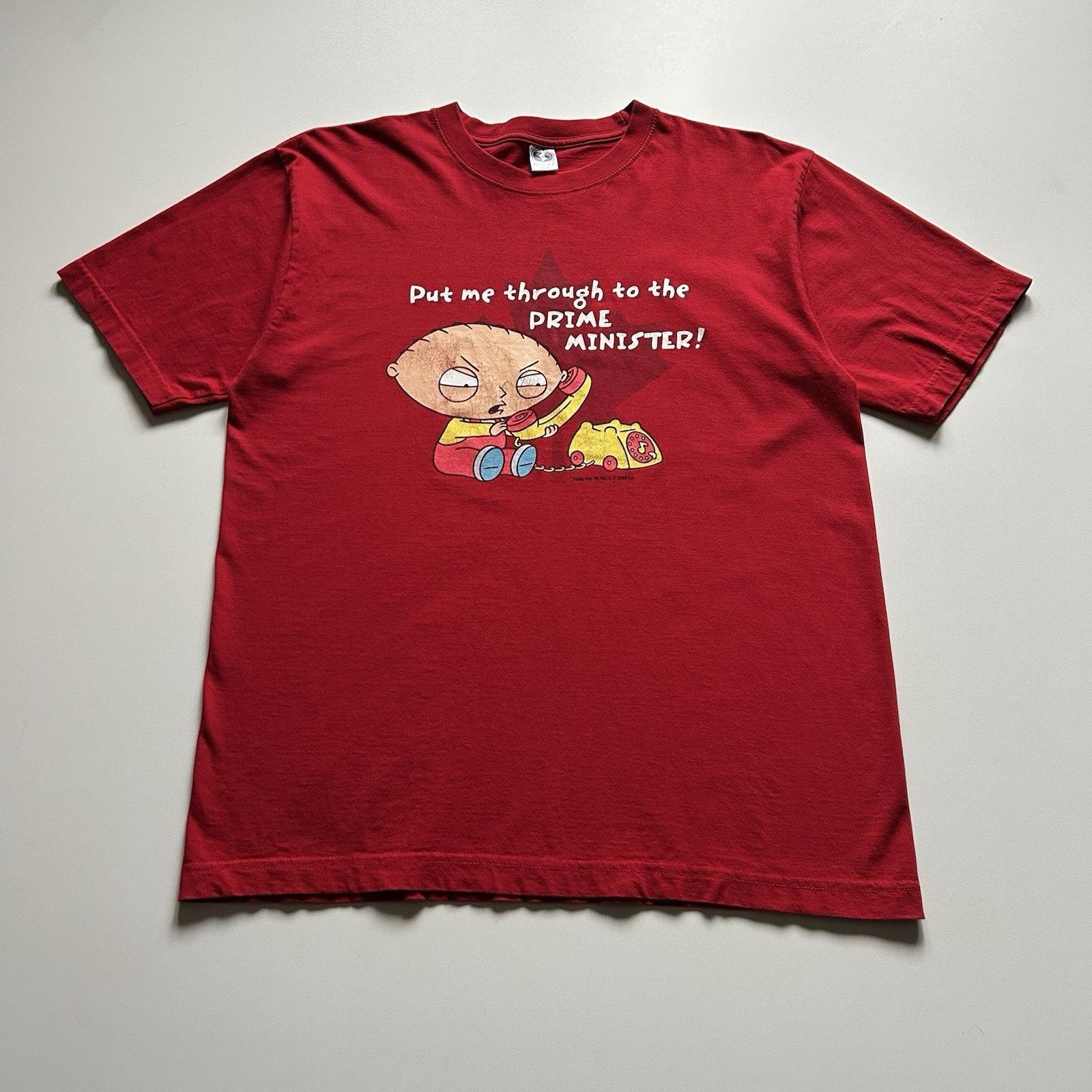 Vintage Vintage Family Guy Stewie Griffin T-Shirt Medium Y2K Canada Size US M / EU 48-50 / 2 - 1 Thumbnail