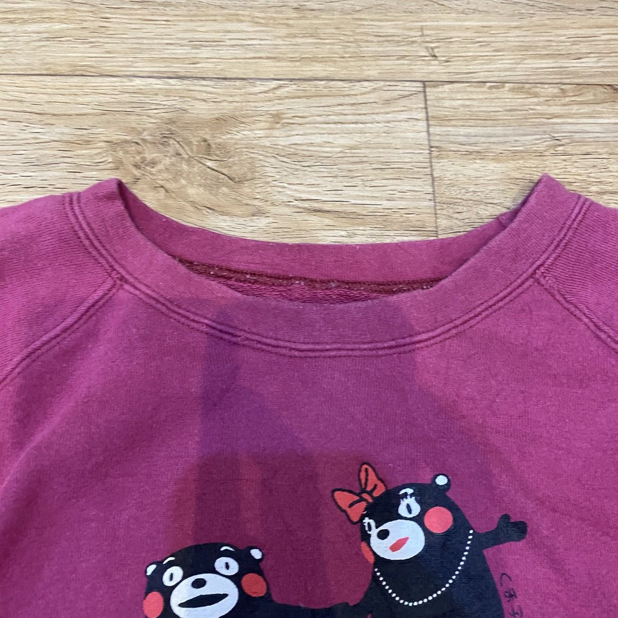 Japanese Brand 2000s Kumamon kumako Purpel Y2K Style Tee Size US M / EU 48-50 / 2 - 4 Thumbnail