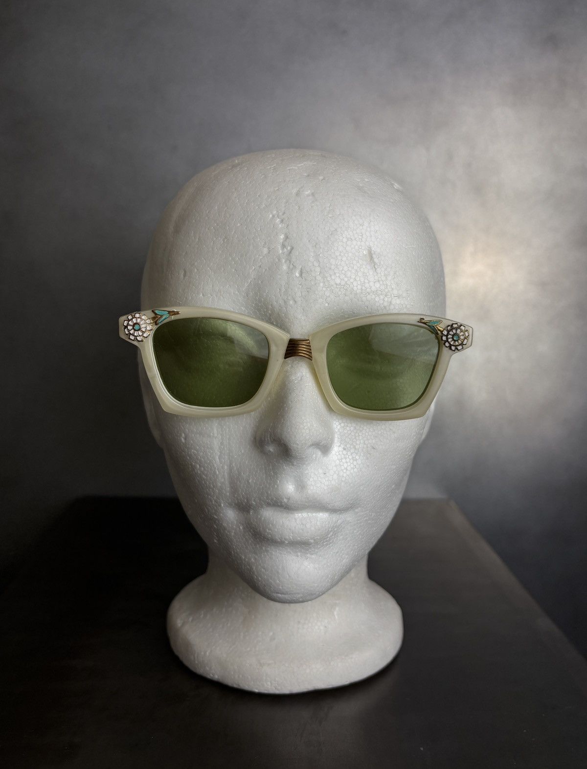 Other × Vintage 1950s Sunglasses True Vintage Jewelled Western Turanette MCM Size ONE SIZE - 6 Thumbnail